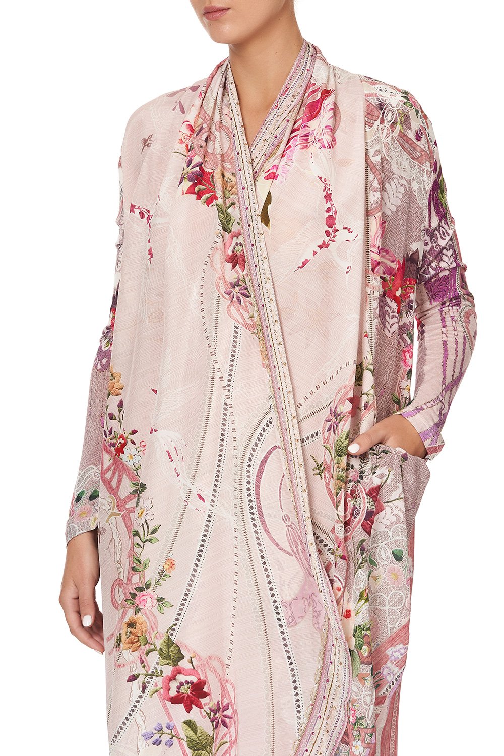 LONG CASUAL JACKET WITH POCKETS ISTENANYA