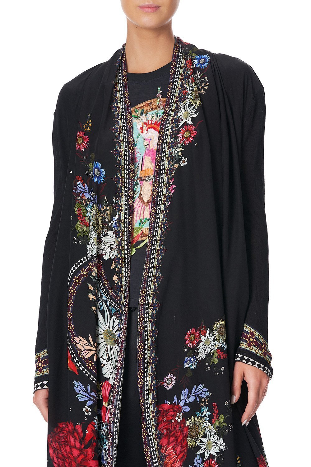 LONG CASUAL JACKET WITH POCKETS MS MATILDA