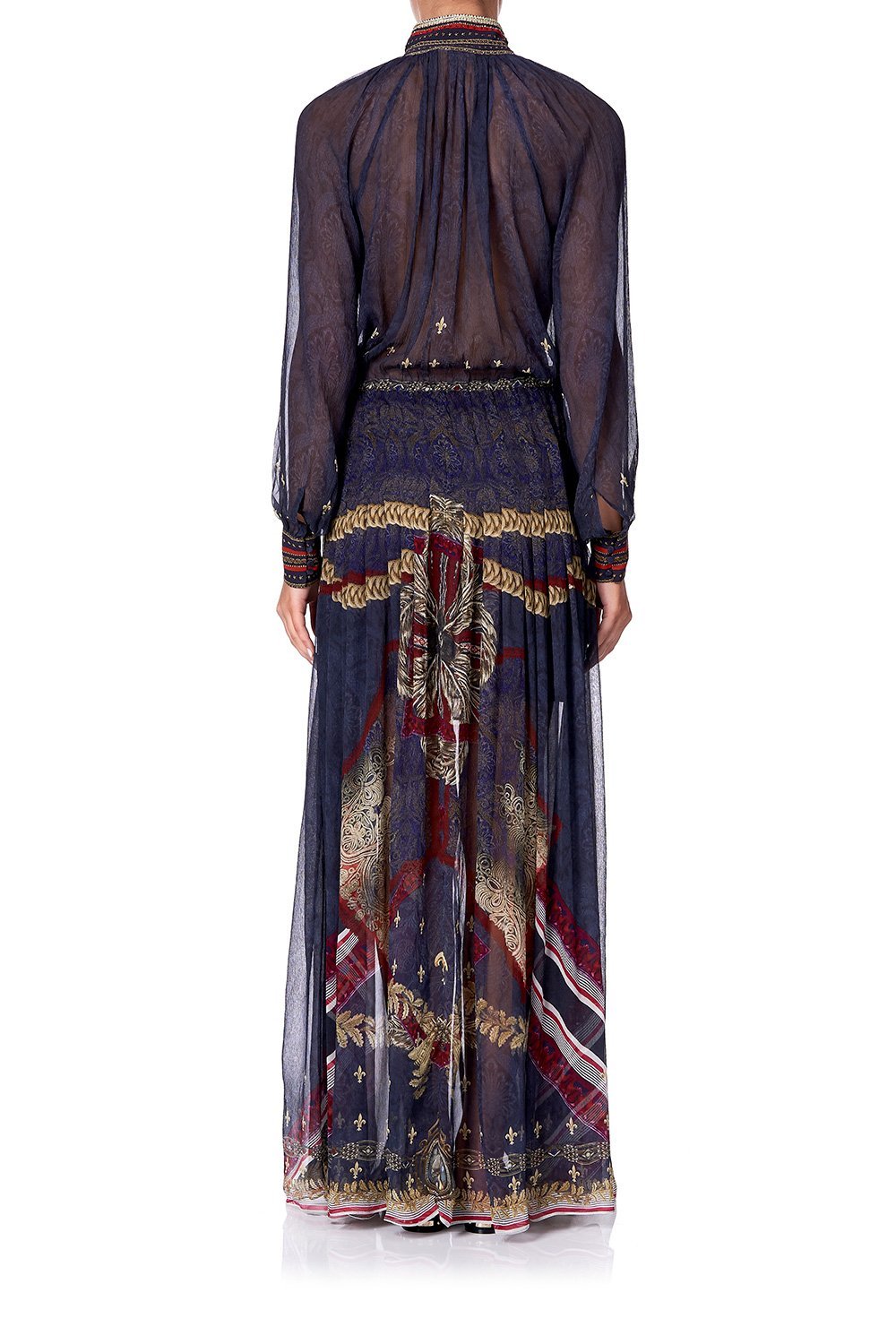 LONG SLEEVE DRESS WITH COLLAR THIS CHARMING WOMAN