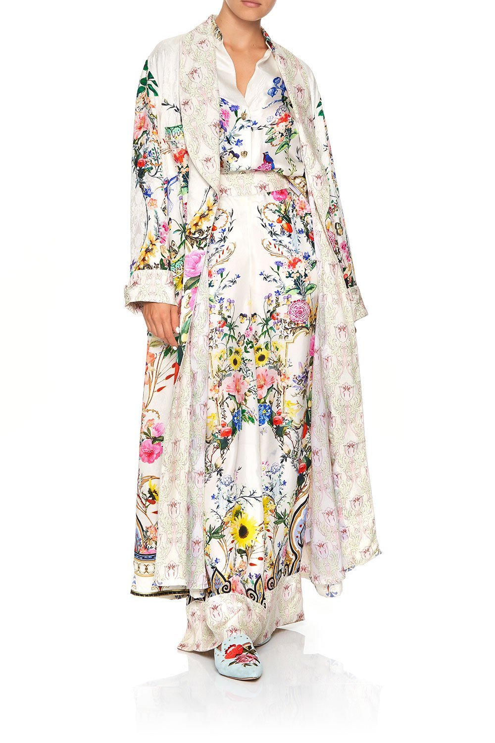 LONG ROBE WITH TIE BOHEME