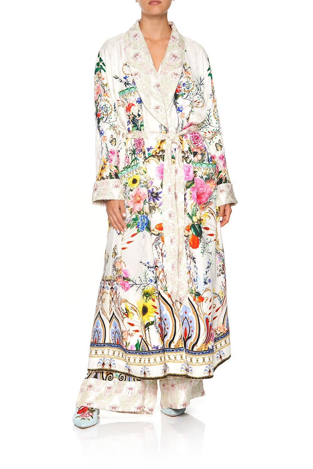 LONG ROBE WITH TIE BOHEME