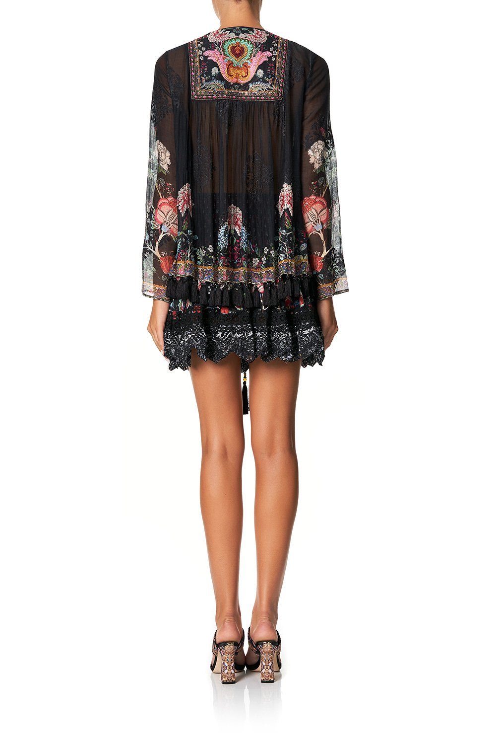 CAMILLA LONG SLEEVE BIB TOP HAUTE PROVINCIAL