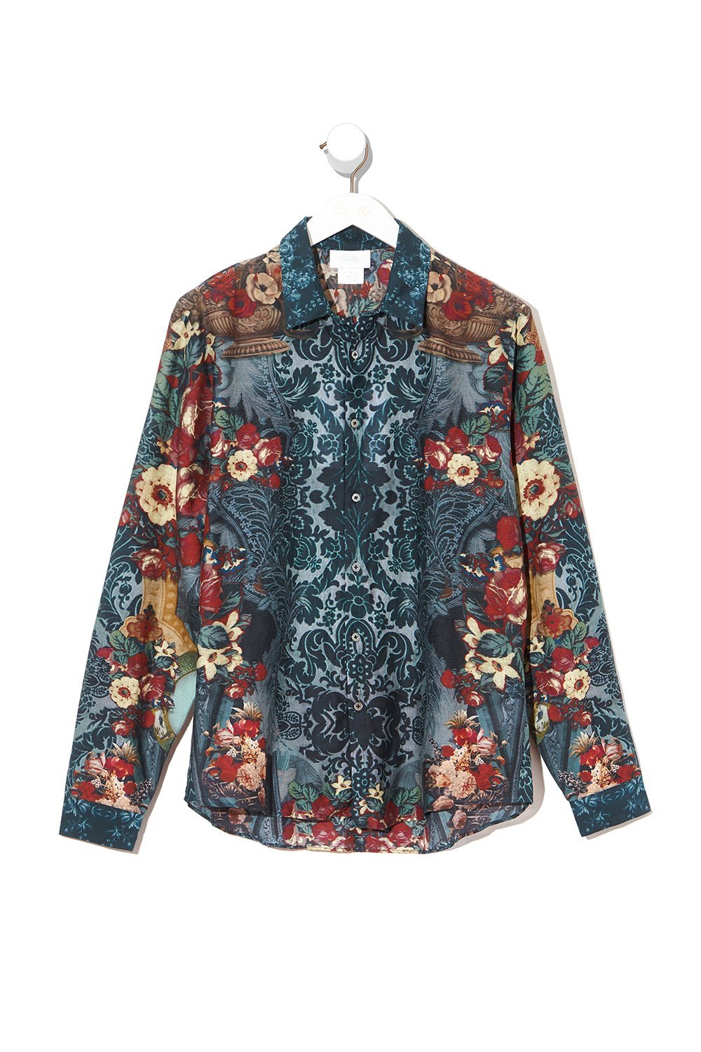 LONG SLEEVE COLLARED SHIRT HOTEL BOHEME