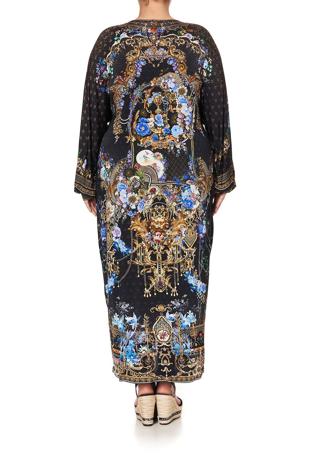 LONG SPLIT FRONT TWIST DRESS PALACE PLAYHOUSE