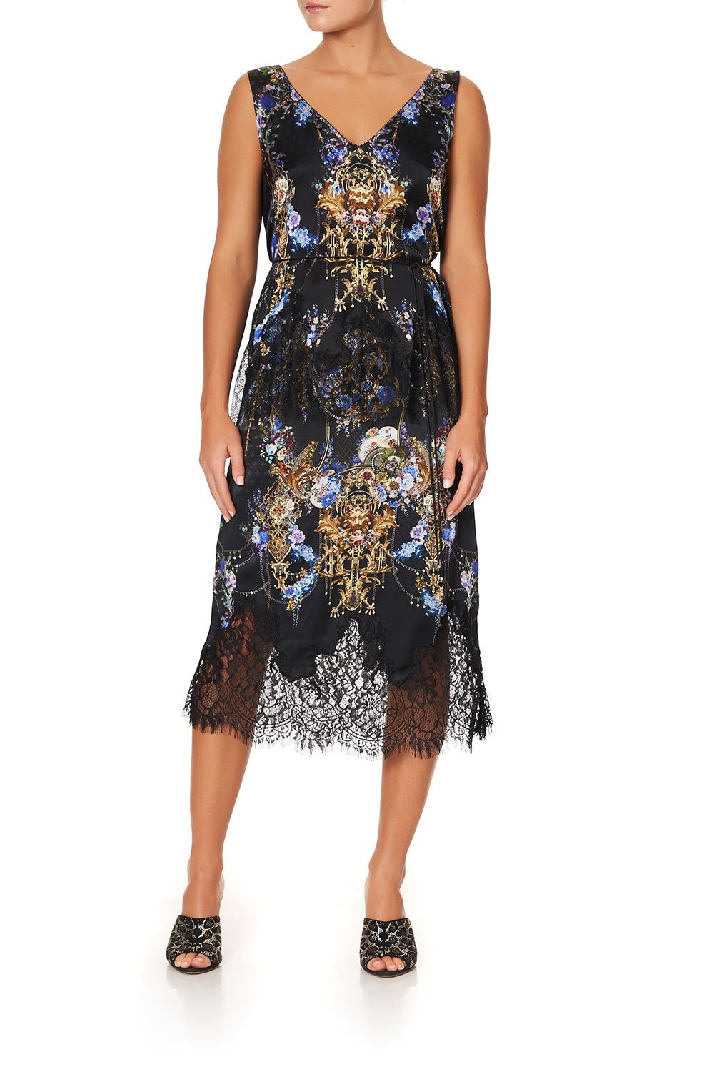 LOOSE CAMI WITH WAIST TIE PALACE PLAYHOUSE