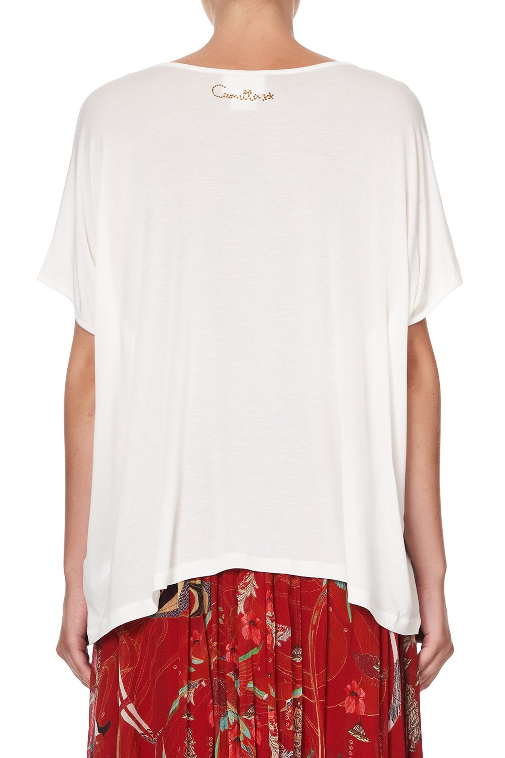 LOOSE FIT ROUND NECK TEE FORBIDDEN FRUIT