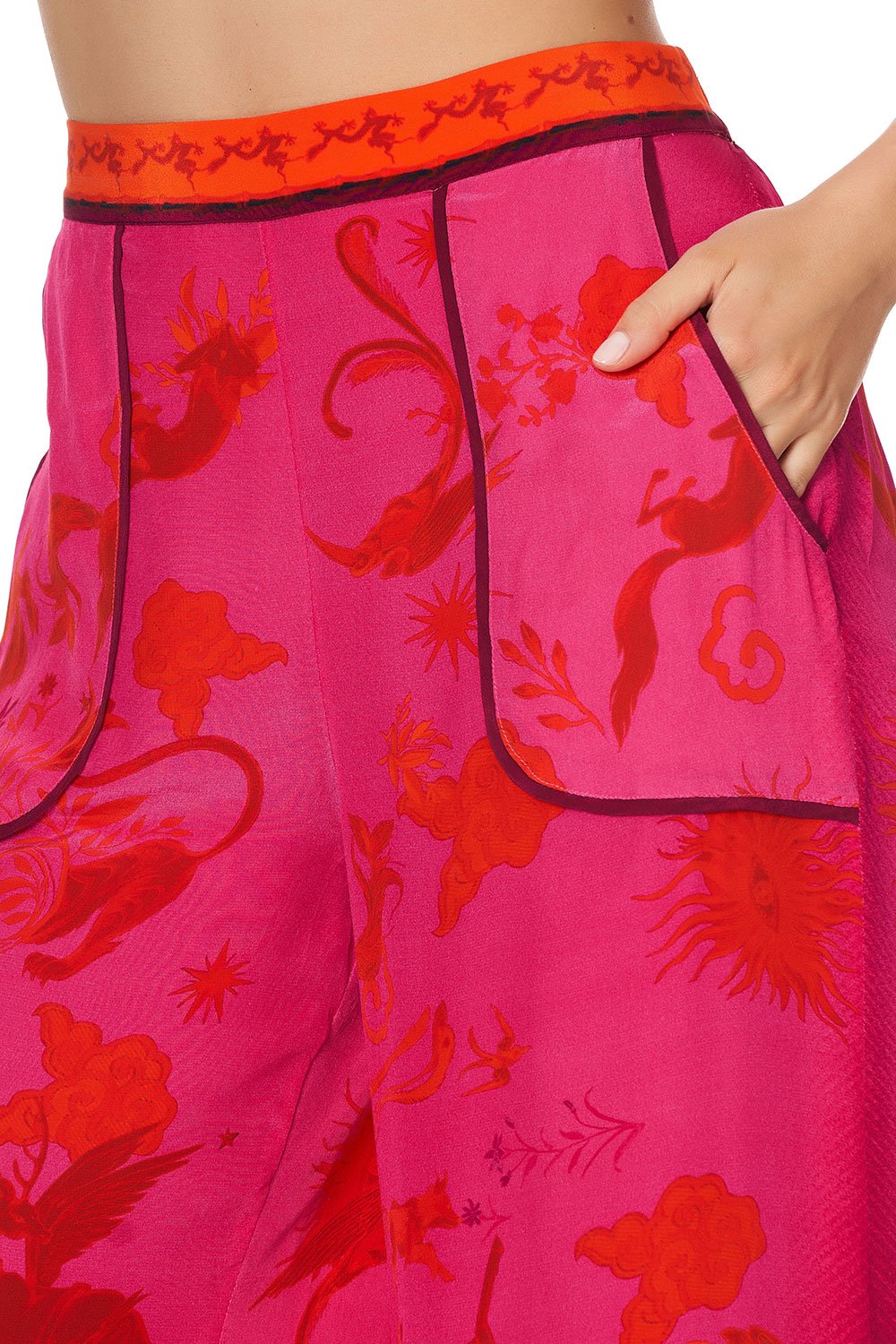 LOUNGE TROUSER WITH CUFFS TROPIC OF NEON