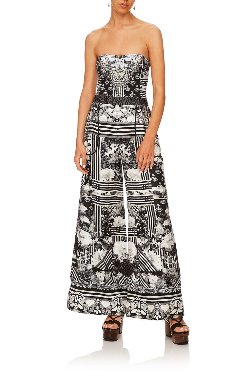 CAMILLA WILD MOONCHILD BANDEAU ONE PIECE