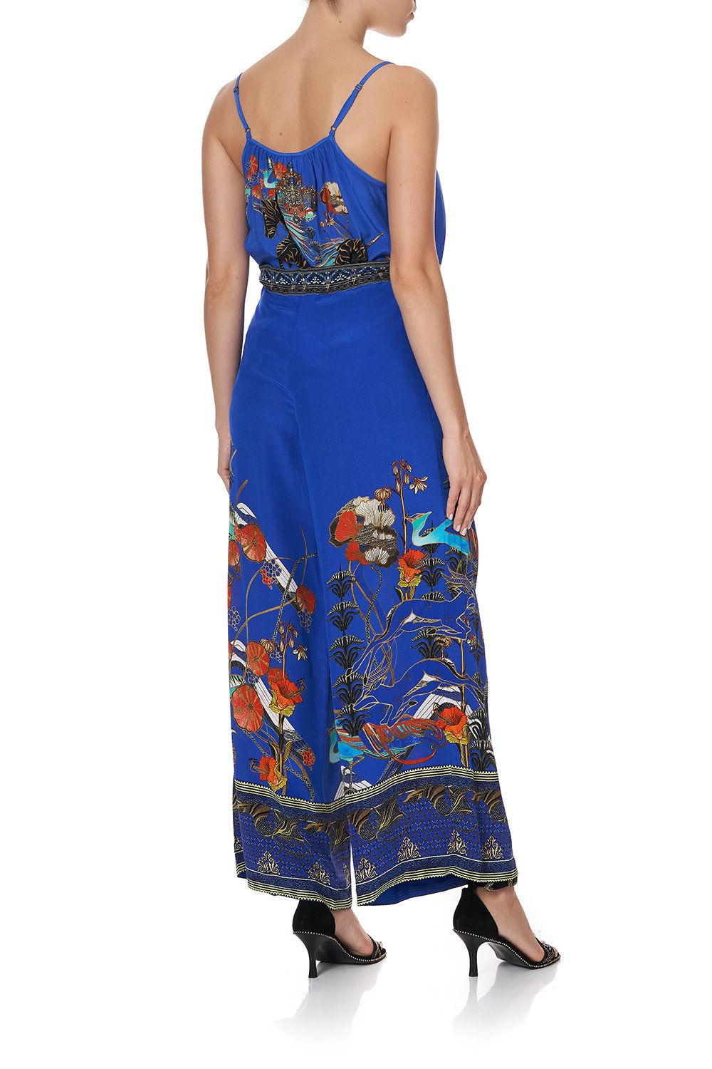 LOUNGE TROUSER WITH TIE WAIST TREE OF LIFE