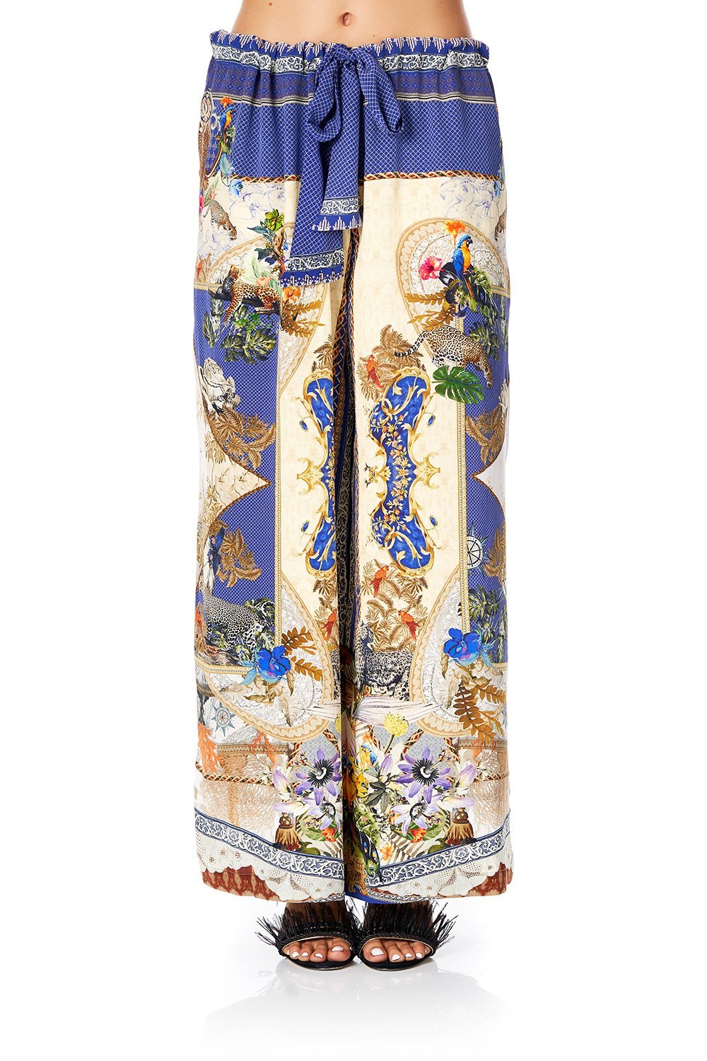 LOUNGE TROUSER WITH WAIST TIE MUSE NOVELS