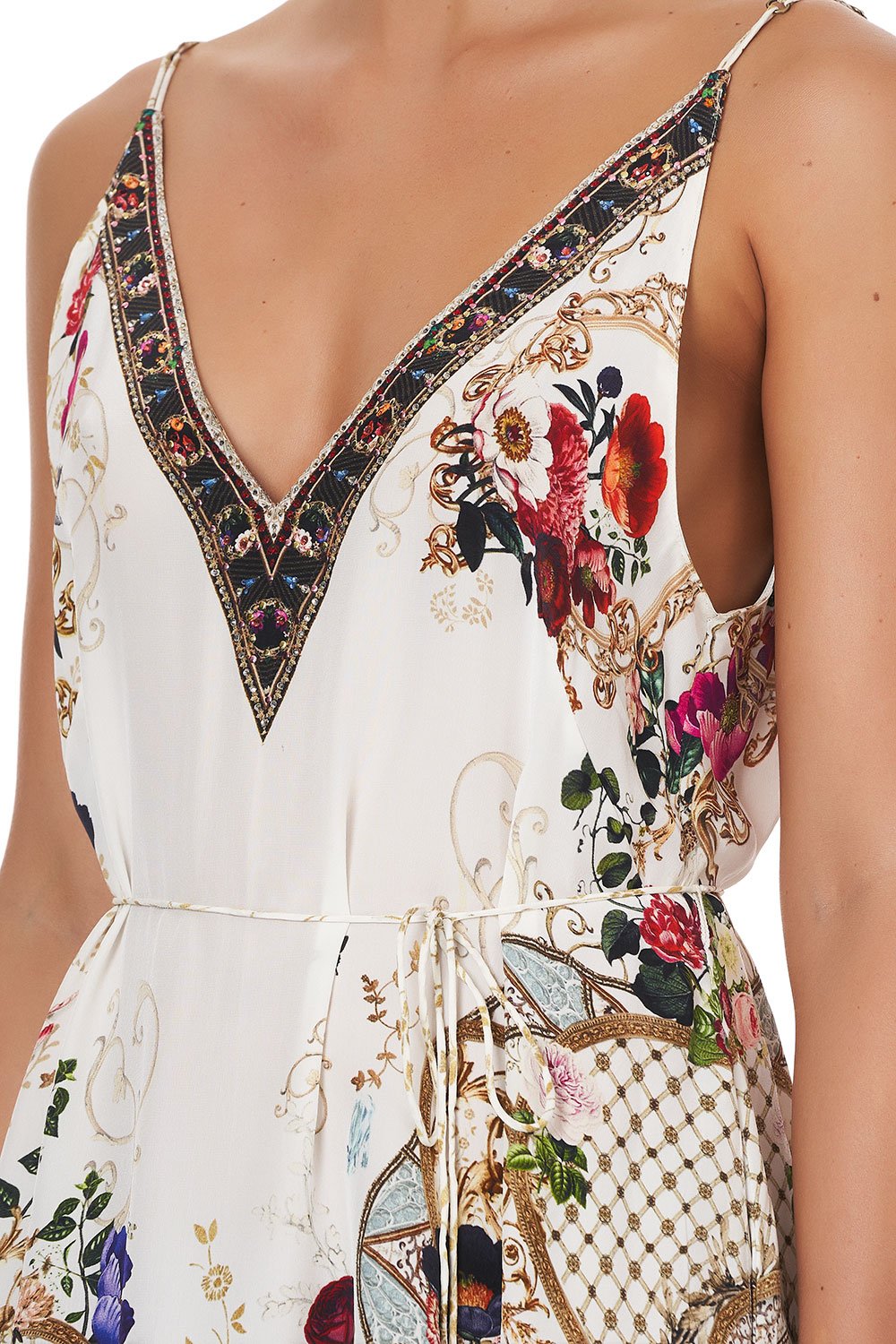 MINI DRESS WITH RUFFLE HEM FAIRY GODMOTHER