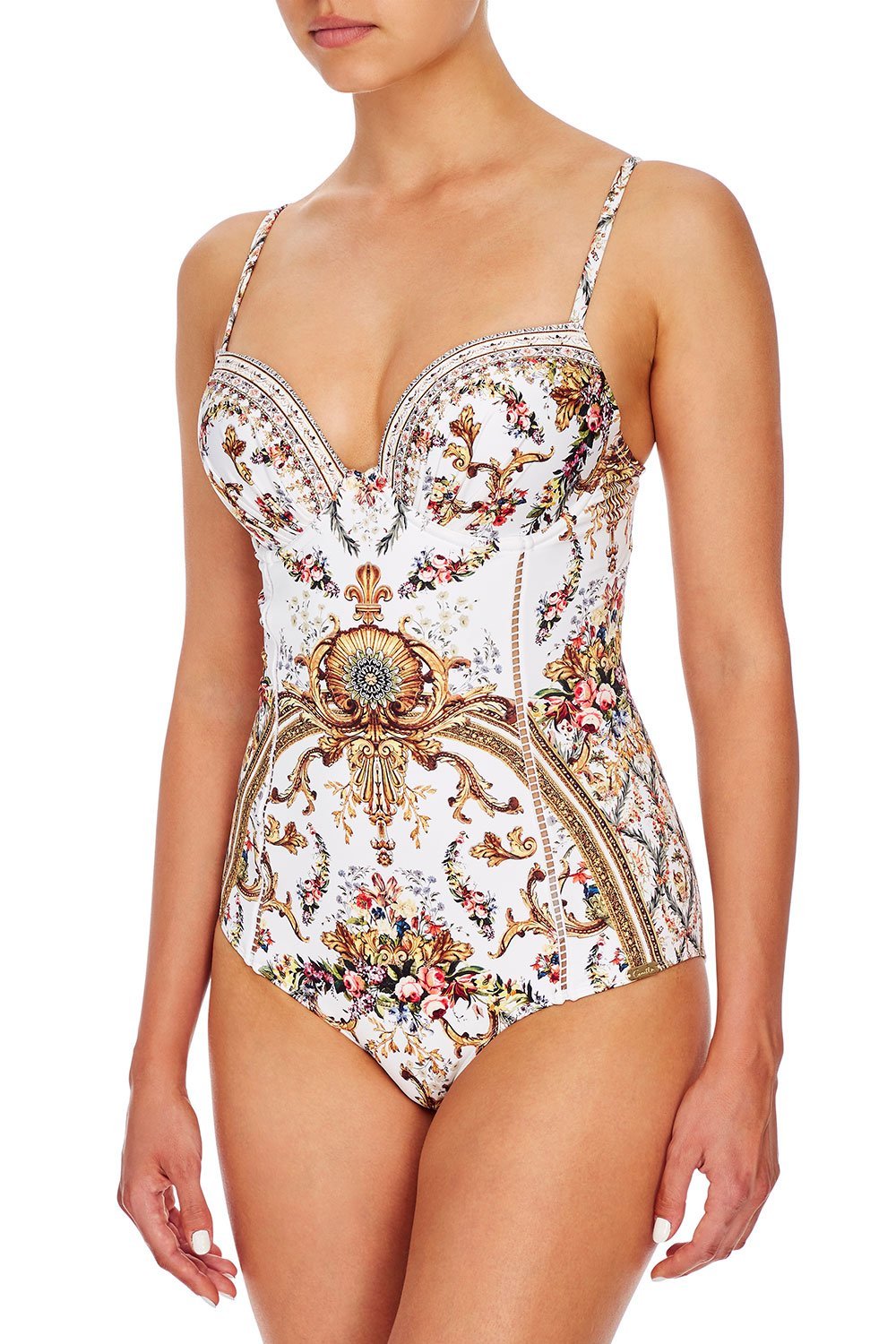 CAMILLA MOULDED ONE PIECE WITH TRIM OLYMPE ODE