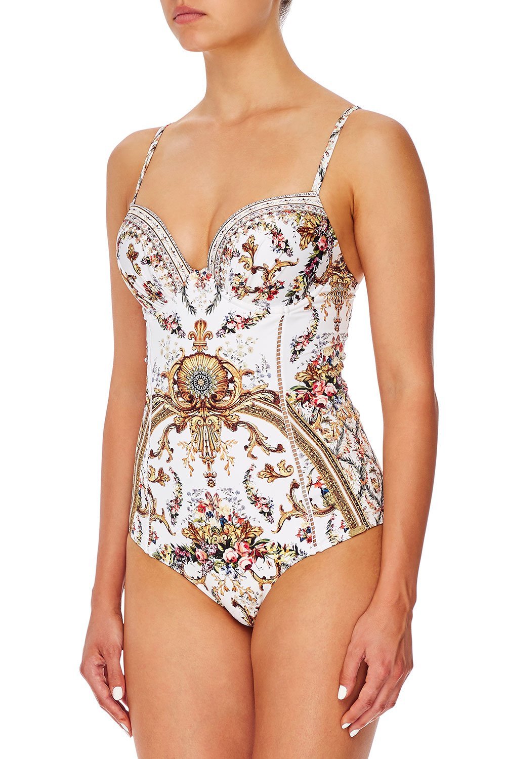 CAMILLA MOULDED ONE PIECE WITH TRIM OLYMPE ODE