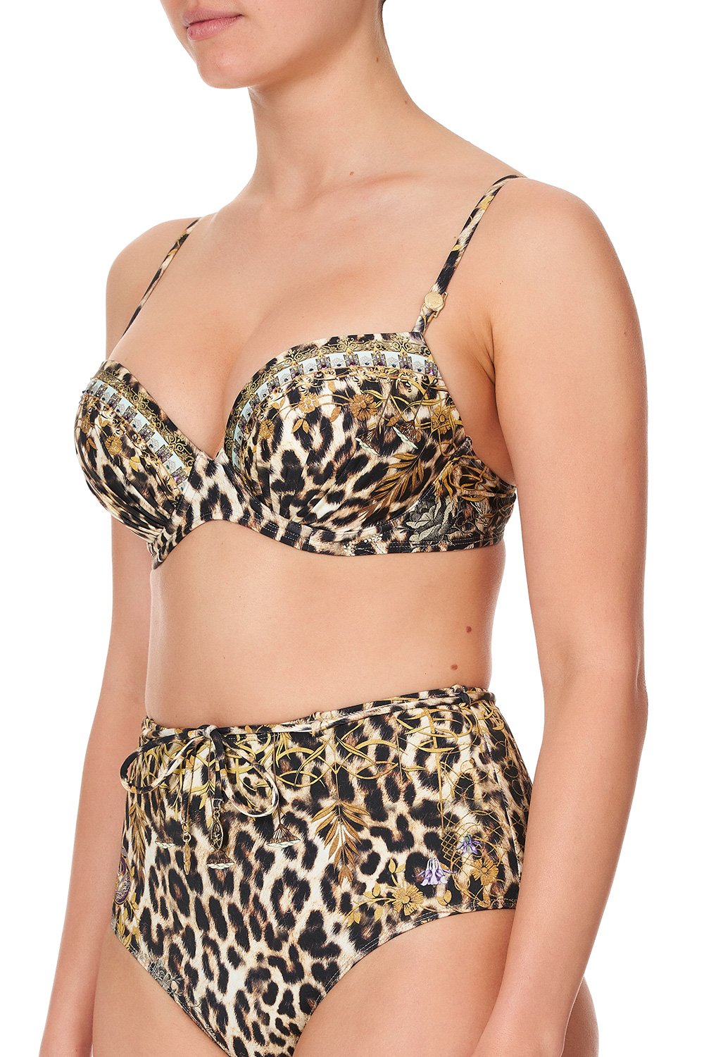 MOULDED PLUNGE BRA NOMADIC NYMPH