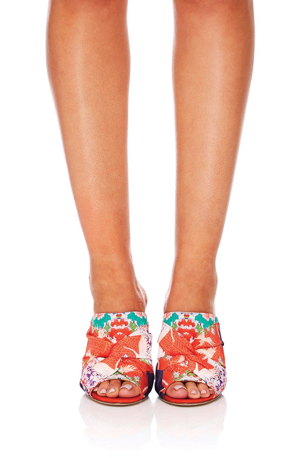 CAMILLA GEISHA GIRL OBI TIE HEEL