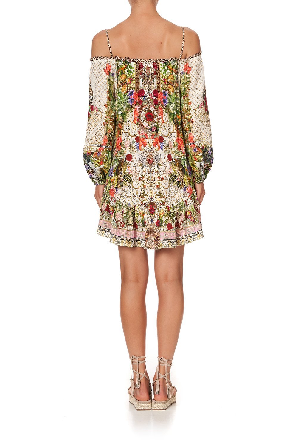 OFF SHOULDER DRESS WITH STRAPS FAIR VERONA