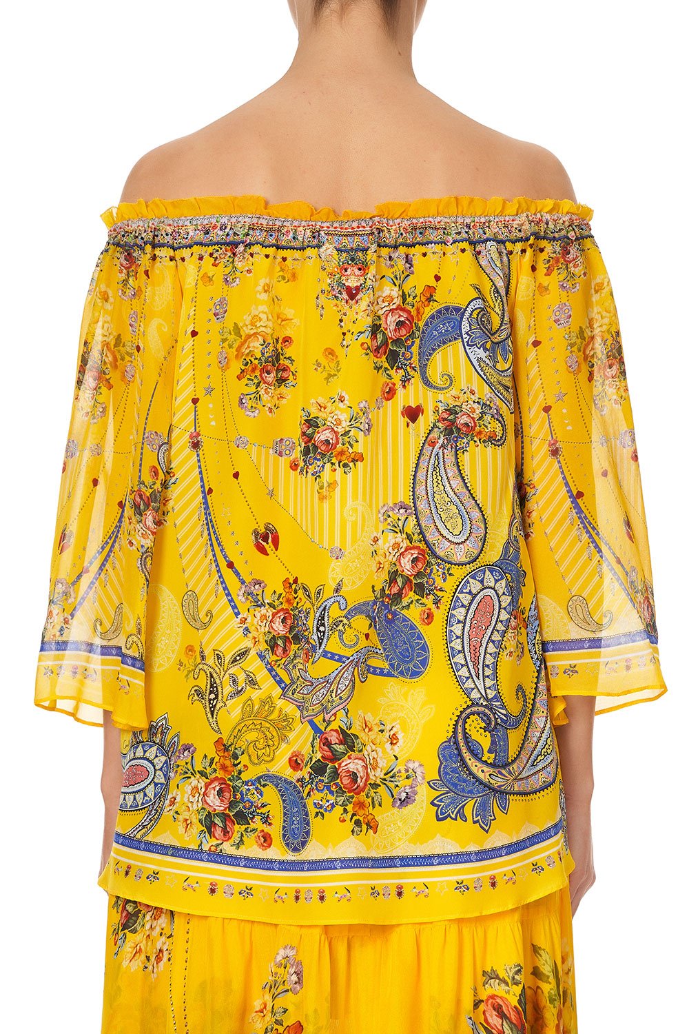 OFF SHOULDER FLARE BLOUSE OWN MUSE