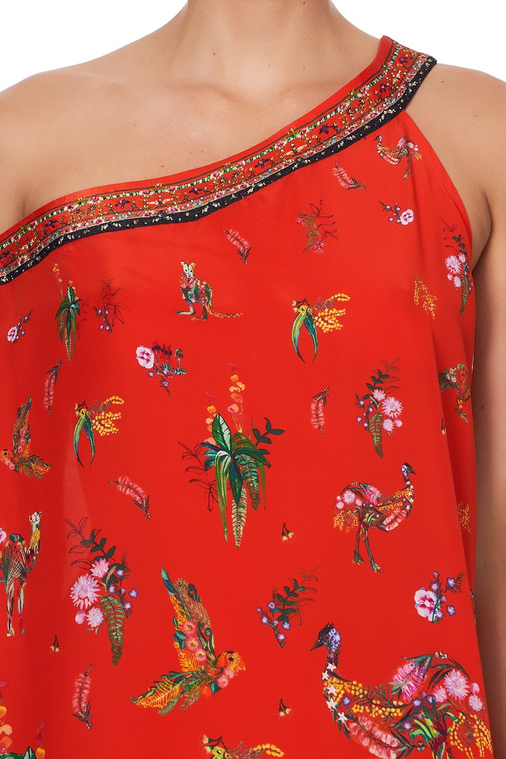 ONE SHOULDER SHORT KAFTAN CINEMA PARADISO