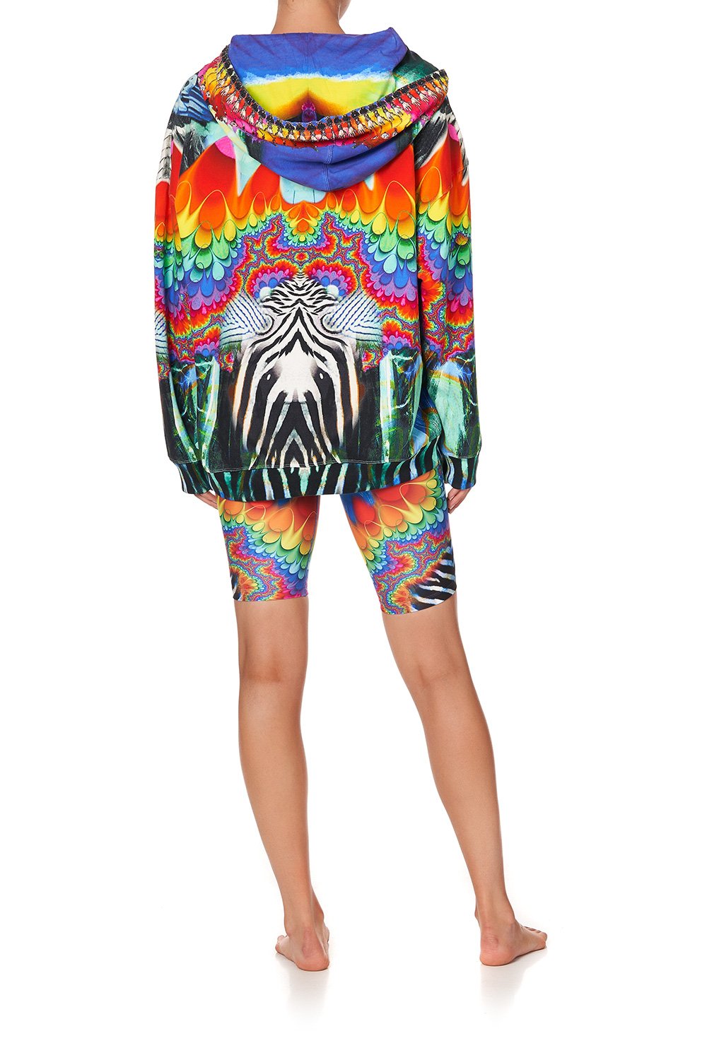 OVERSIZE BOYFRIEND HOODIE RAINBOW GATHERING