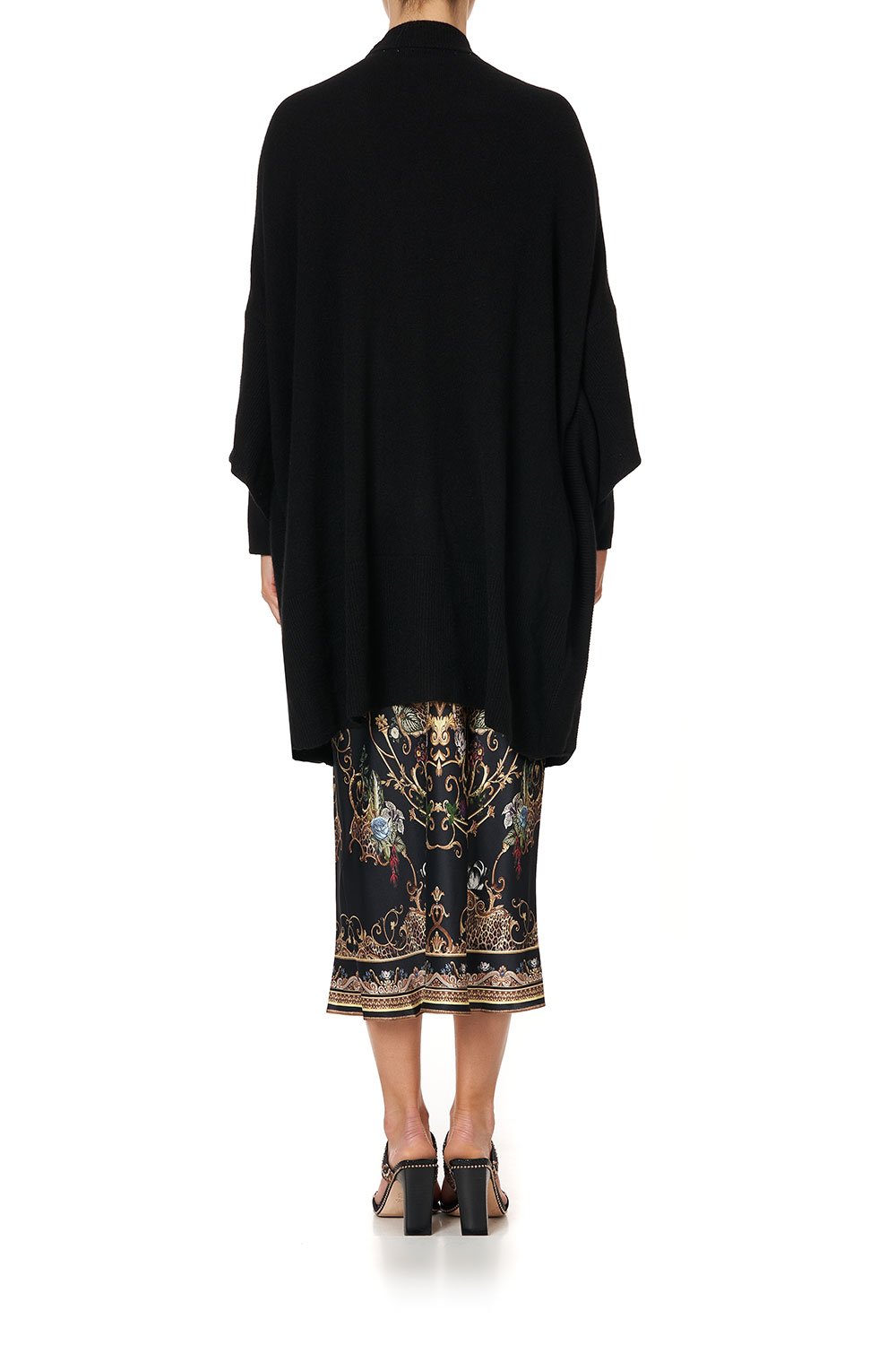 OVERSIZED PATCH POCKET CARDIGAN STUDIO 54