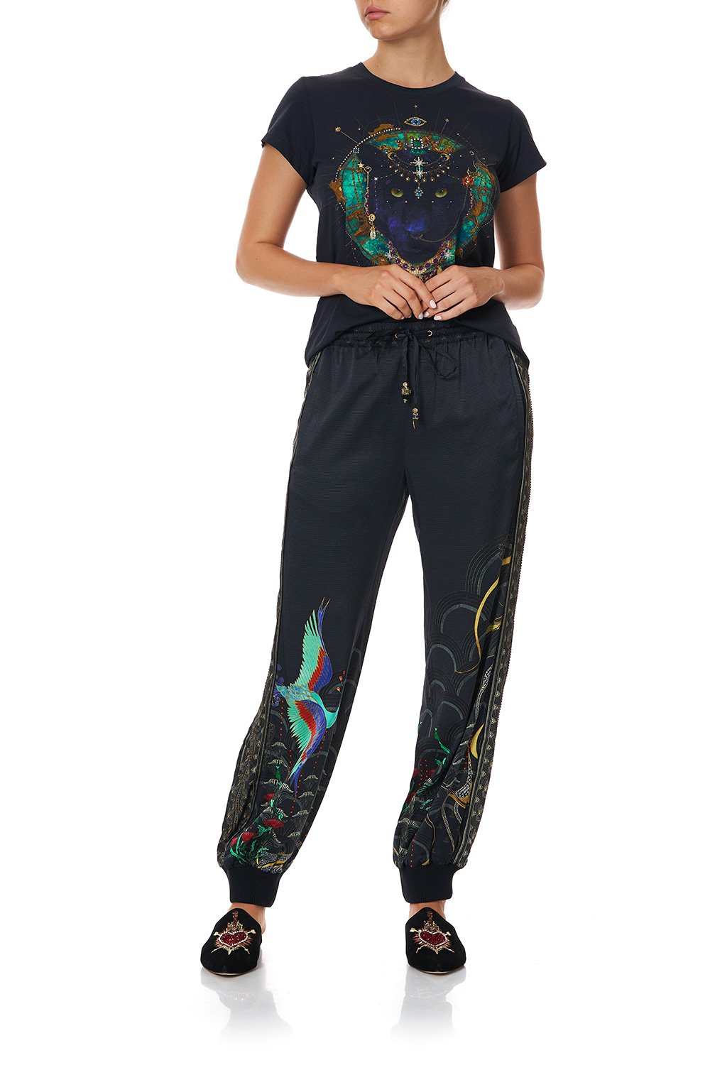 PANELLED DRAWSTRING TROUSER WISE WINGS