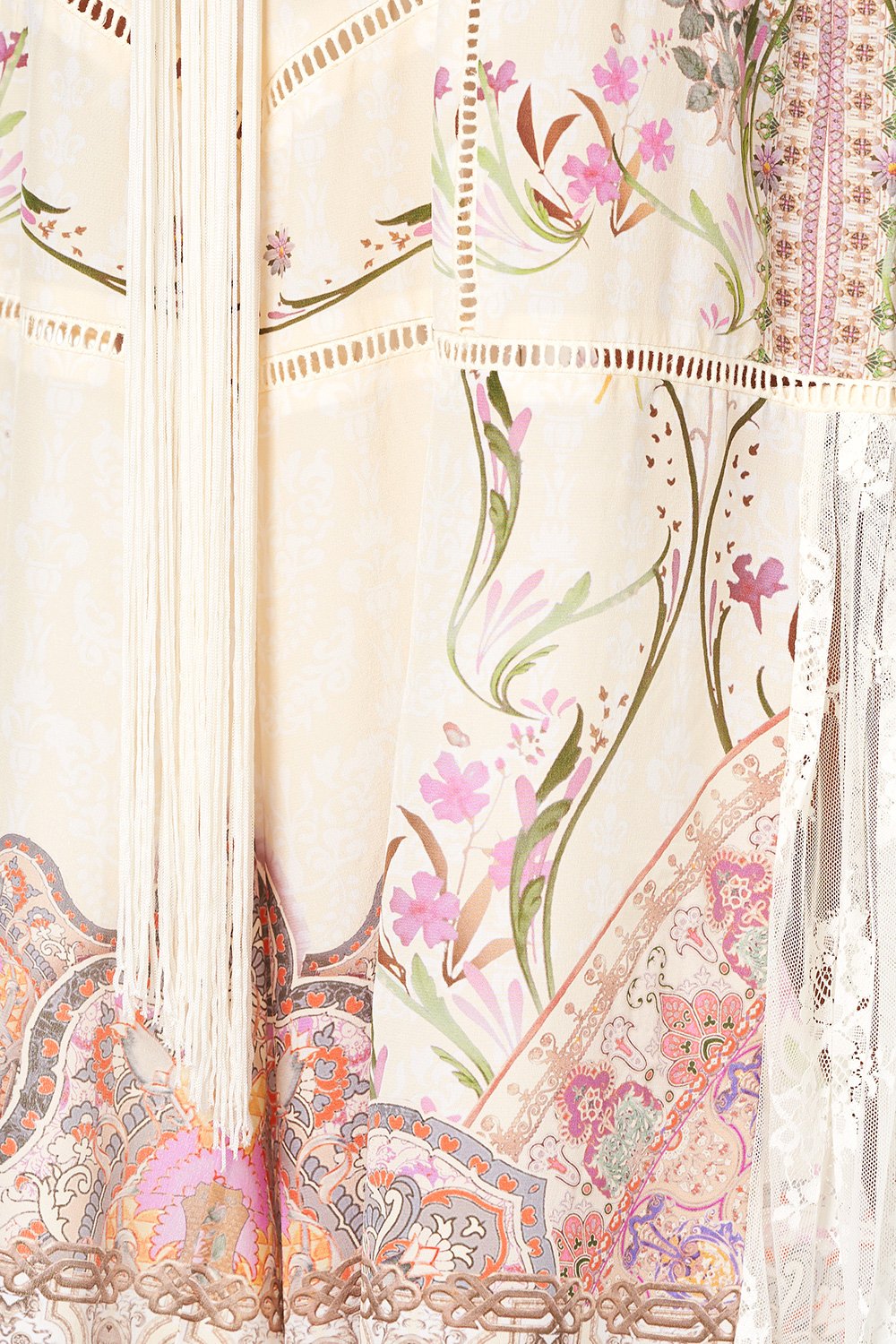 CAMILLA PANELLED PLEATED TROUSERS GOLDEN AGE