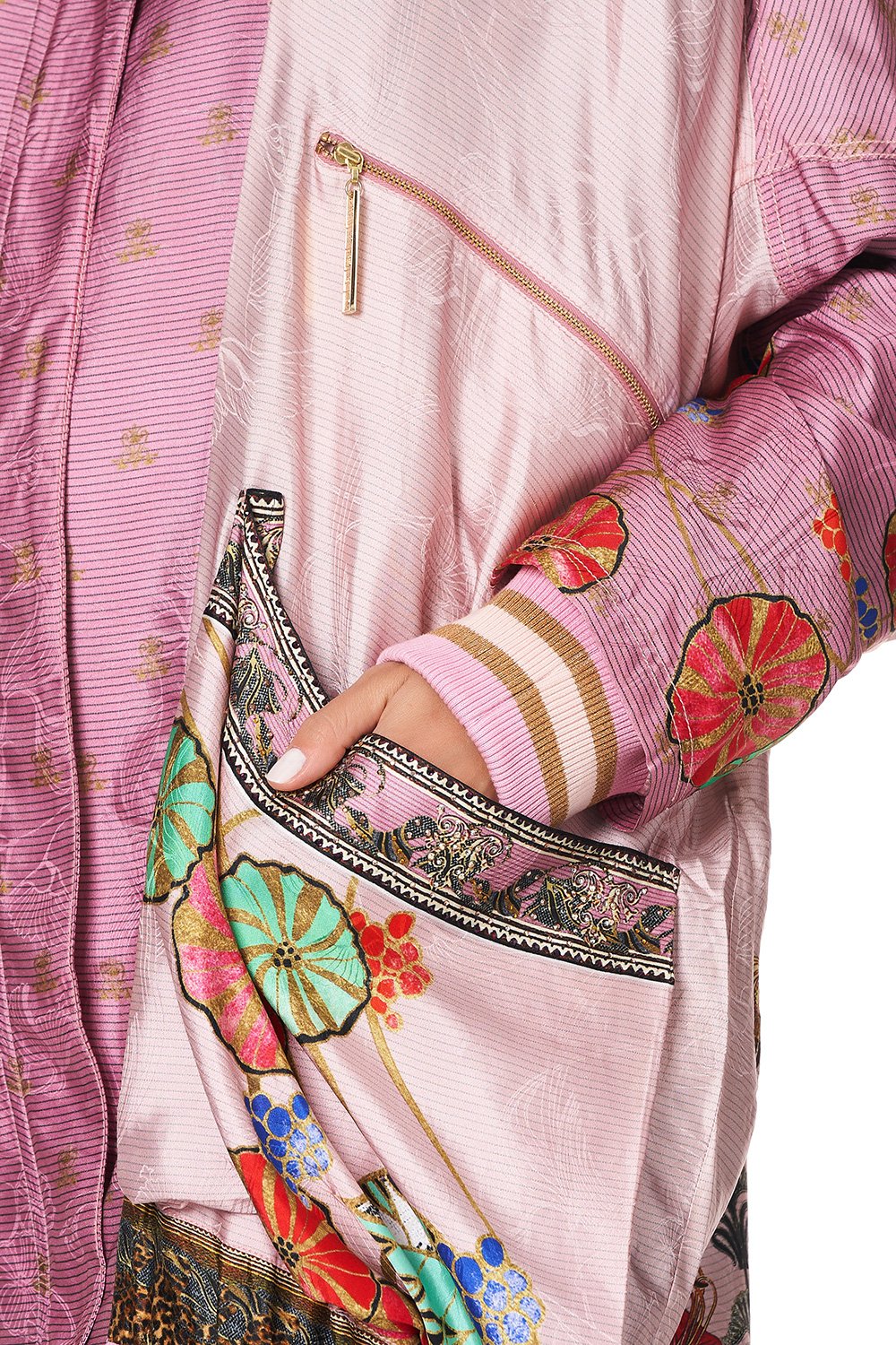 PARKA JACKET WITH RIB ZIBA ZIBA