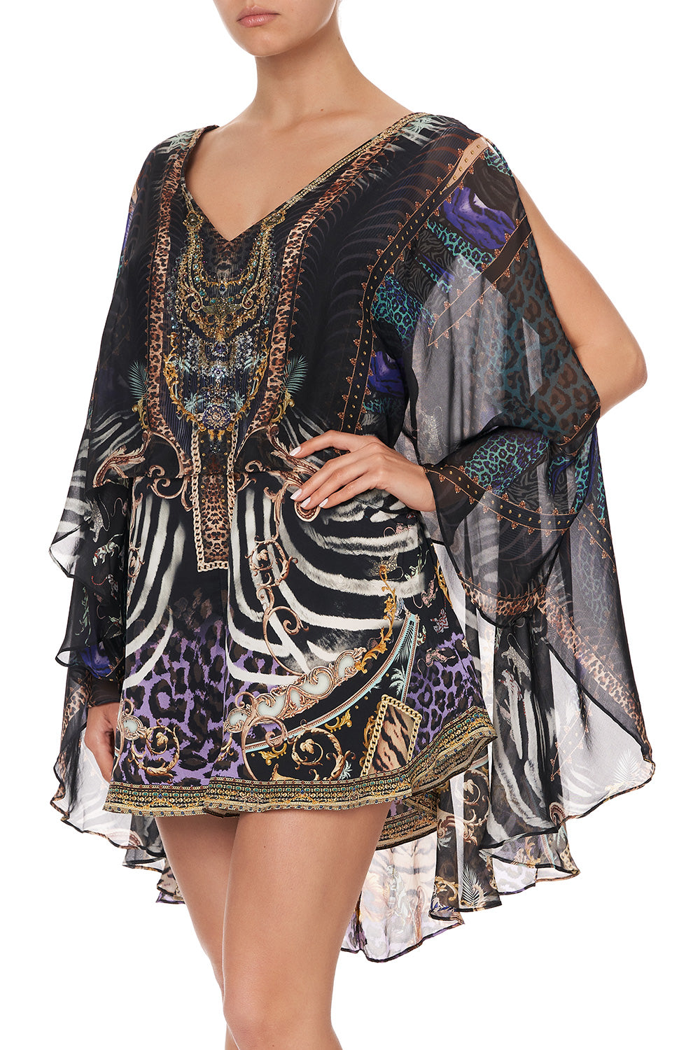 PLAYSUIT WITH OVERLAY SHES GOT GRACE