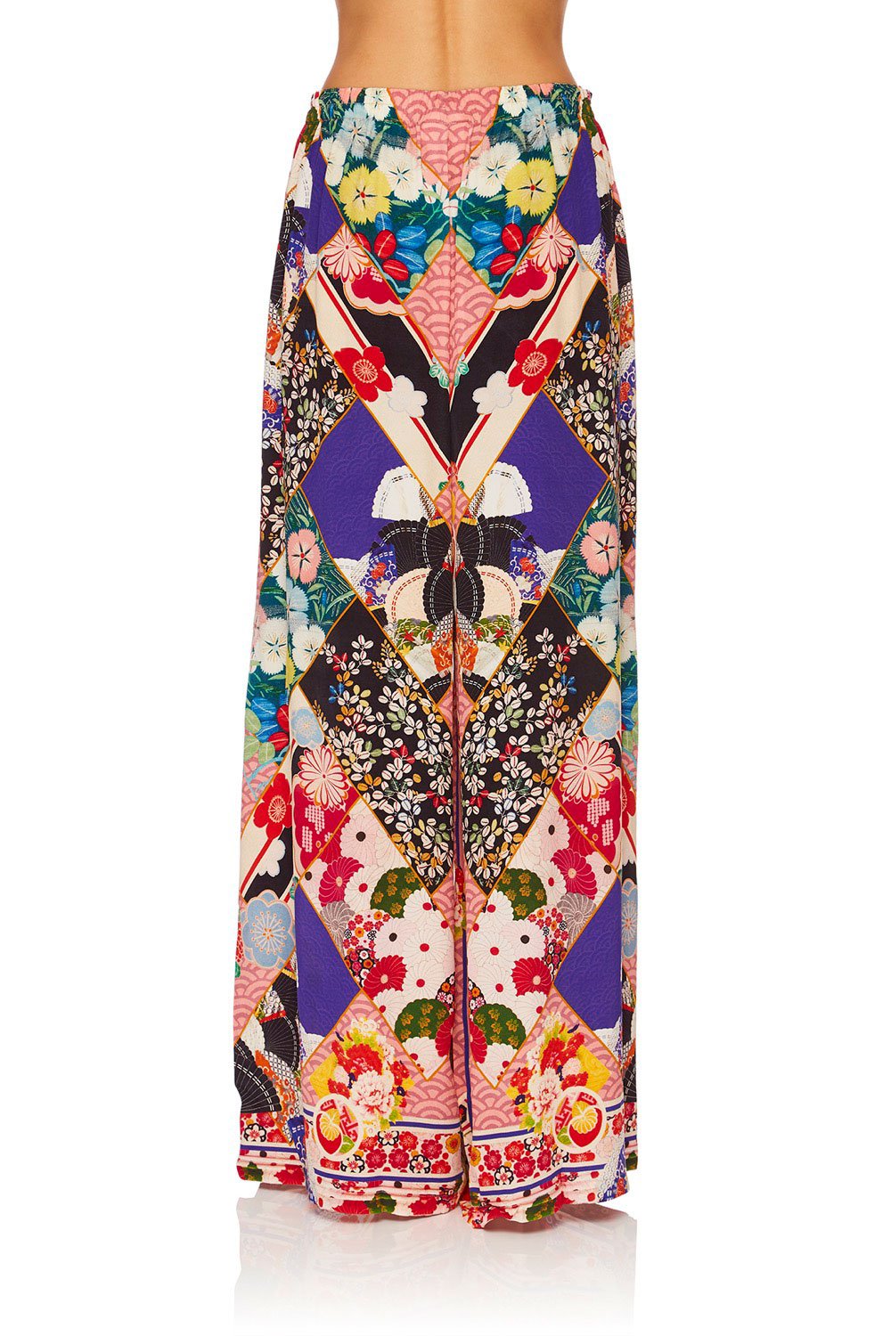 CAMILLA POSTCARDS FROM MARS WIDE LEG TROUSER W FRONT POCKETS