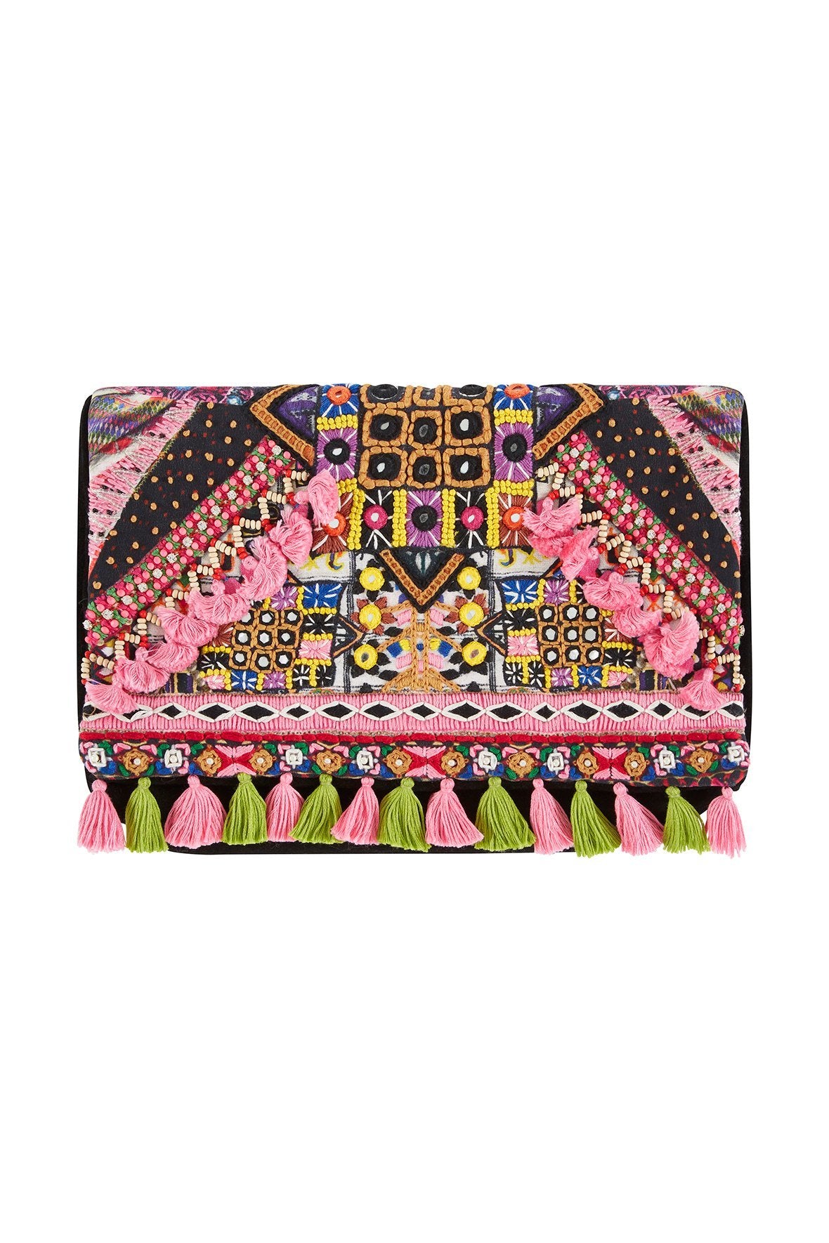TINY DANCER EMBELLISHED CLUTCH
