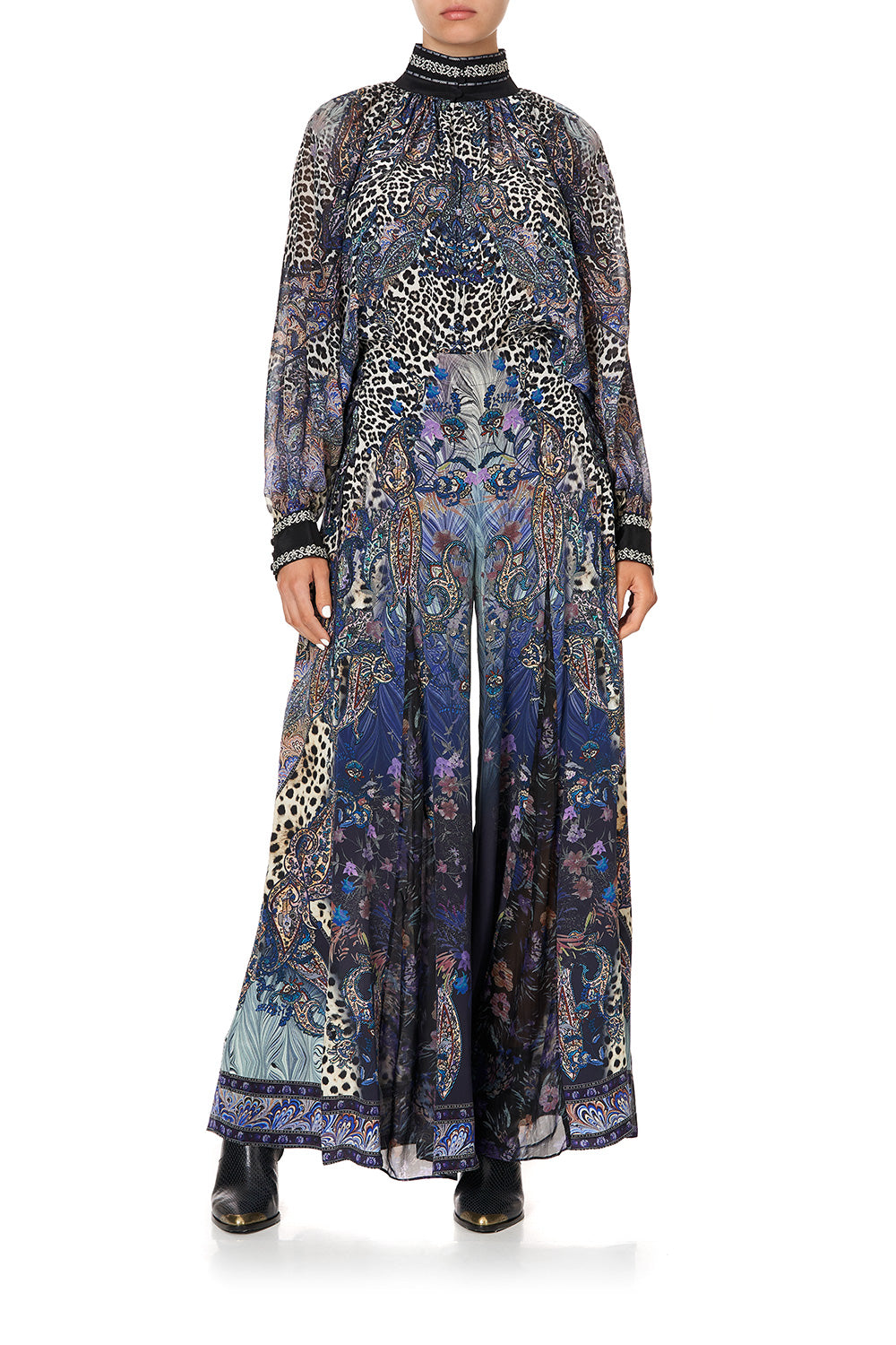 RAGLAN BUTTON UP SHIRT FESTIVAL EXPRESS