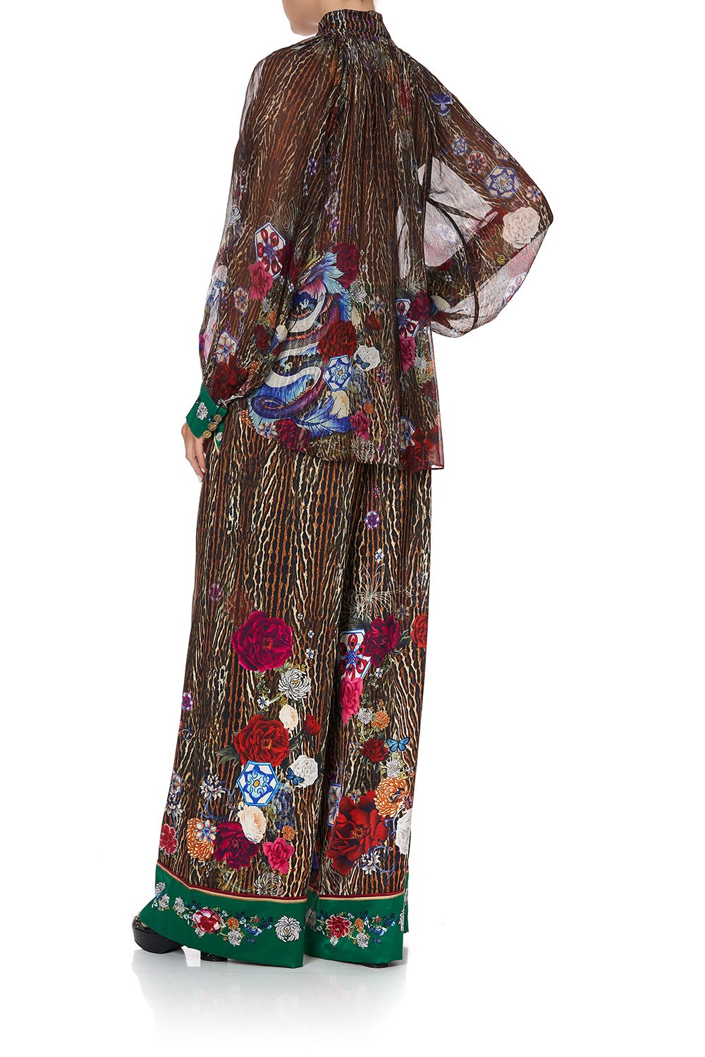 RAGLAN BUTTON UP SHIRT JEWEL OF JUPITER