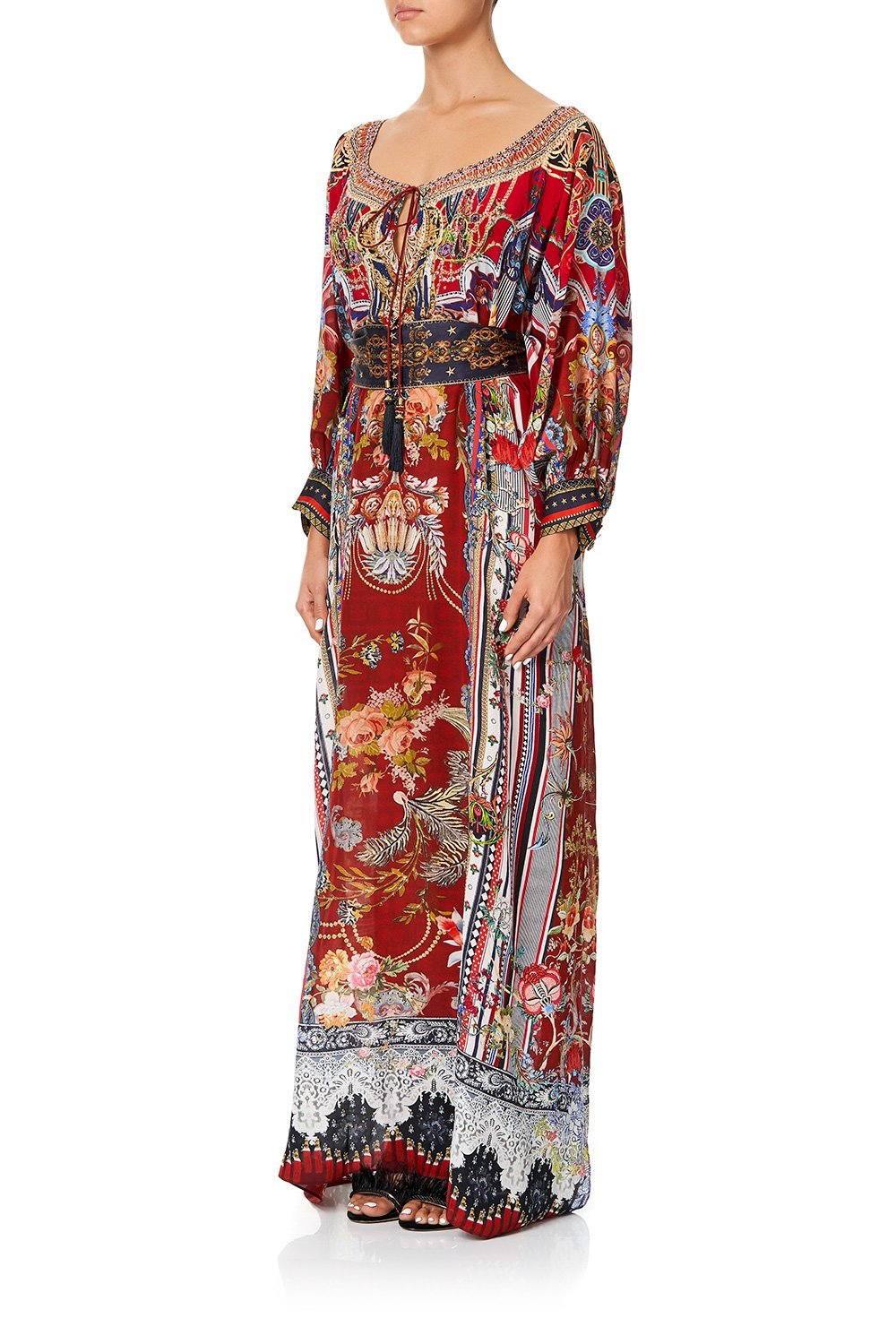 CAMILLA RAGLAN SLEEVE DRESS WITH CUFFS COSTUME PARTY