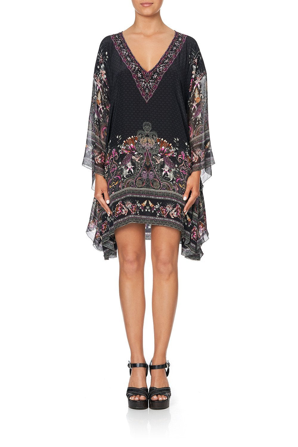 RAGLAN SLEEVE FLARED KAFTAN RESTLESS NIGHTS