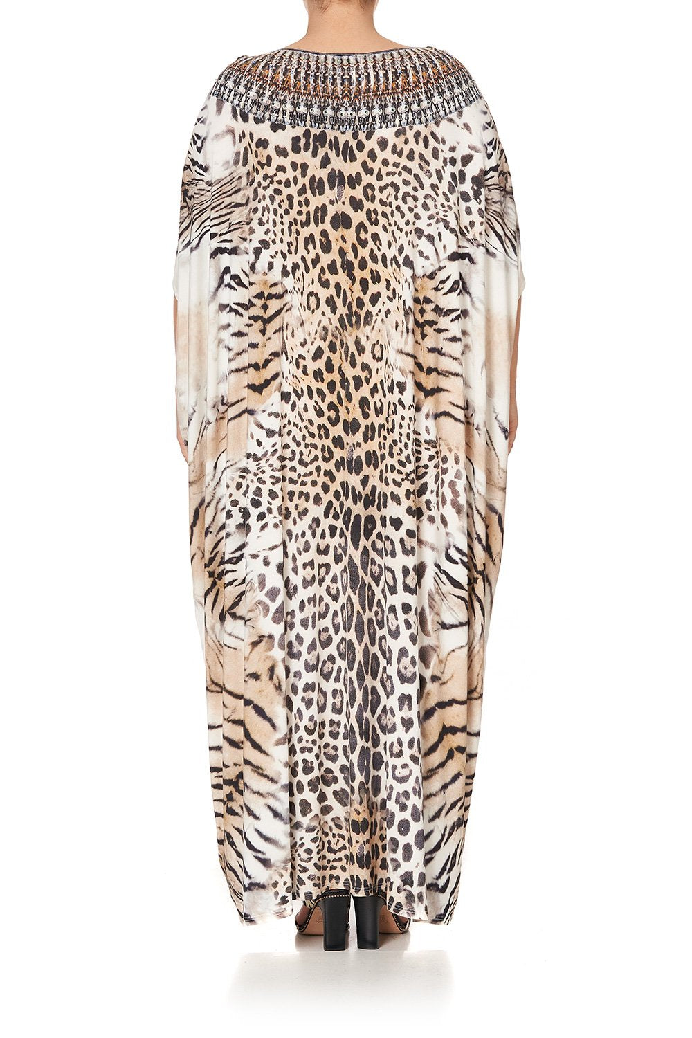 ROUND NECK KAFTAN JAGUAR