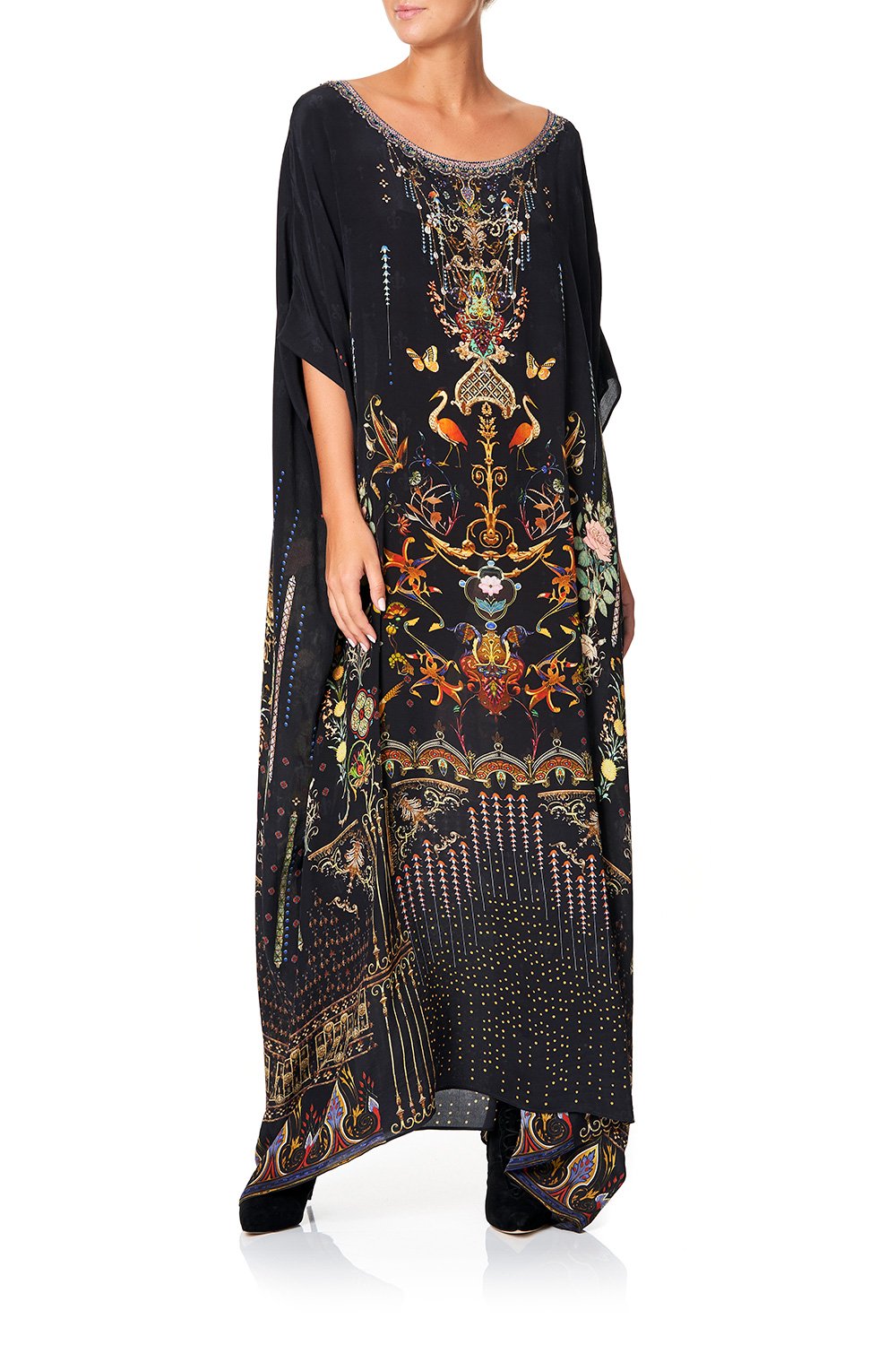 CAMILLA ROUND NECK KAFTAN REBELLE REBELLE