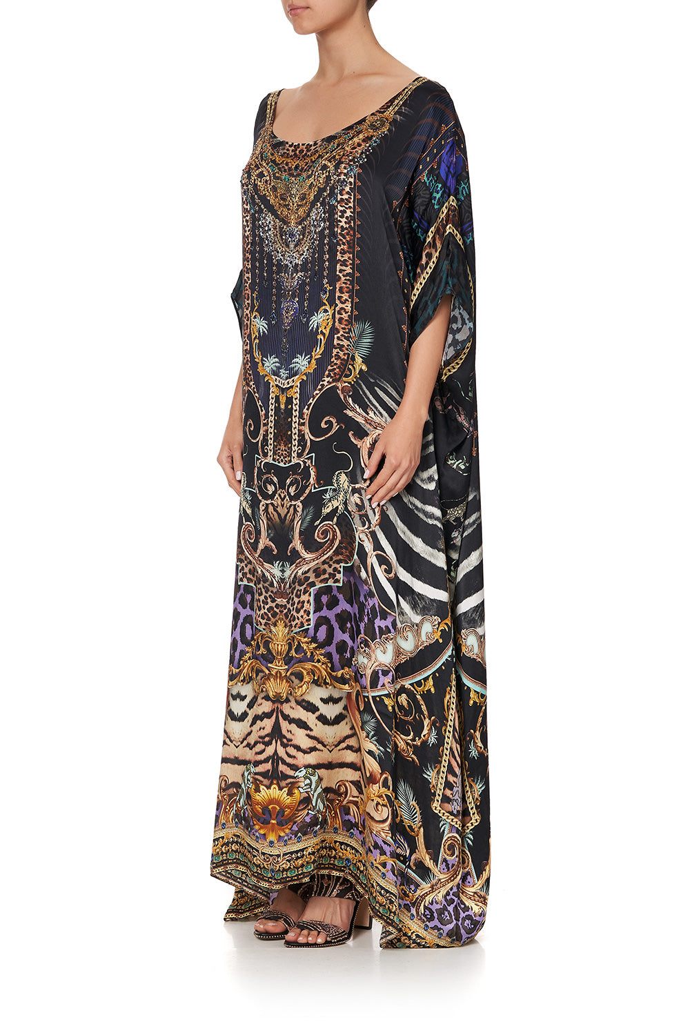 ROUND NECK KAFTAN SHES GOT GRACE