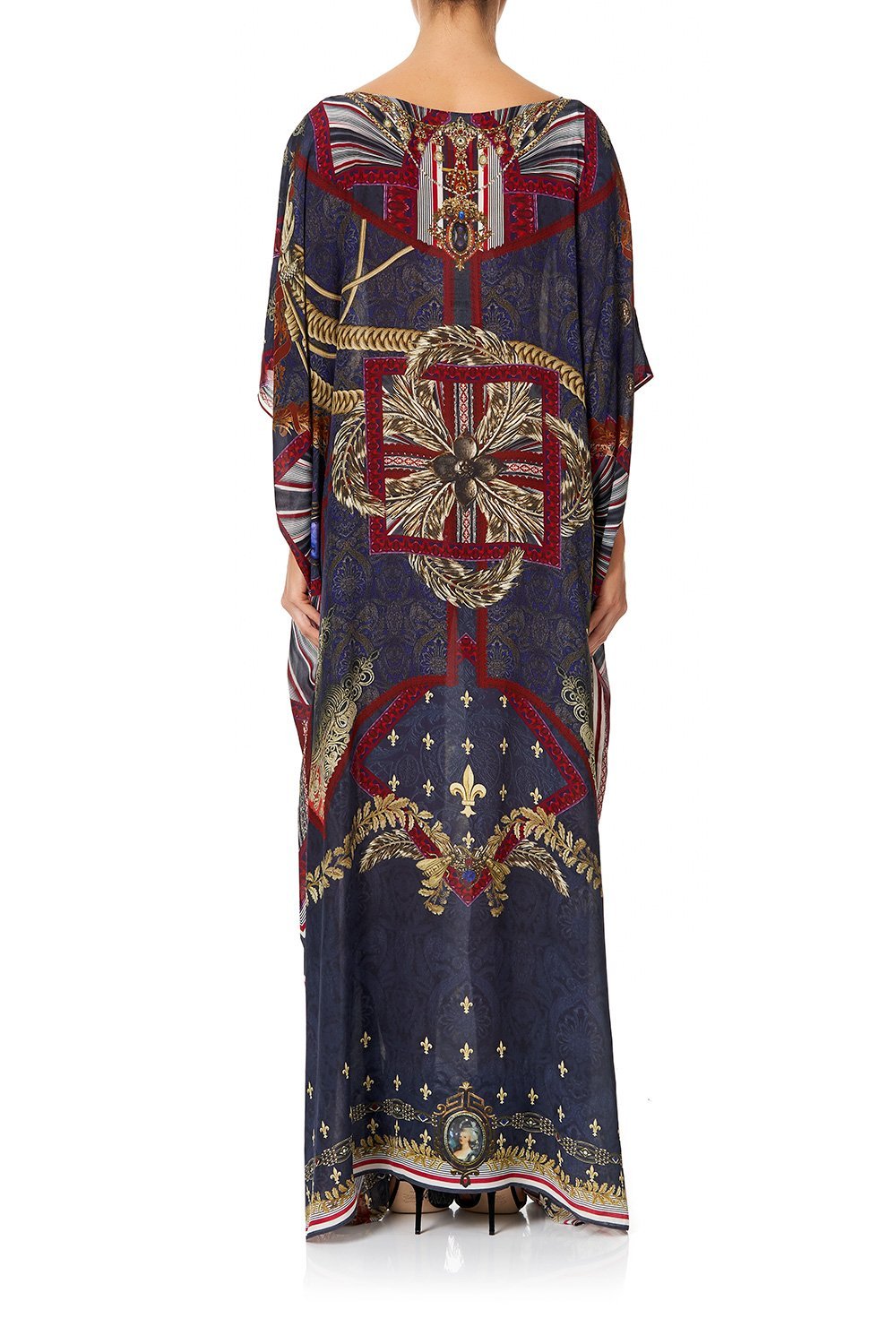 CAMILLA ROUND NECK KAFTAN THIS CHARMING WOMAN