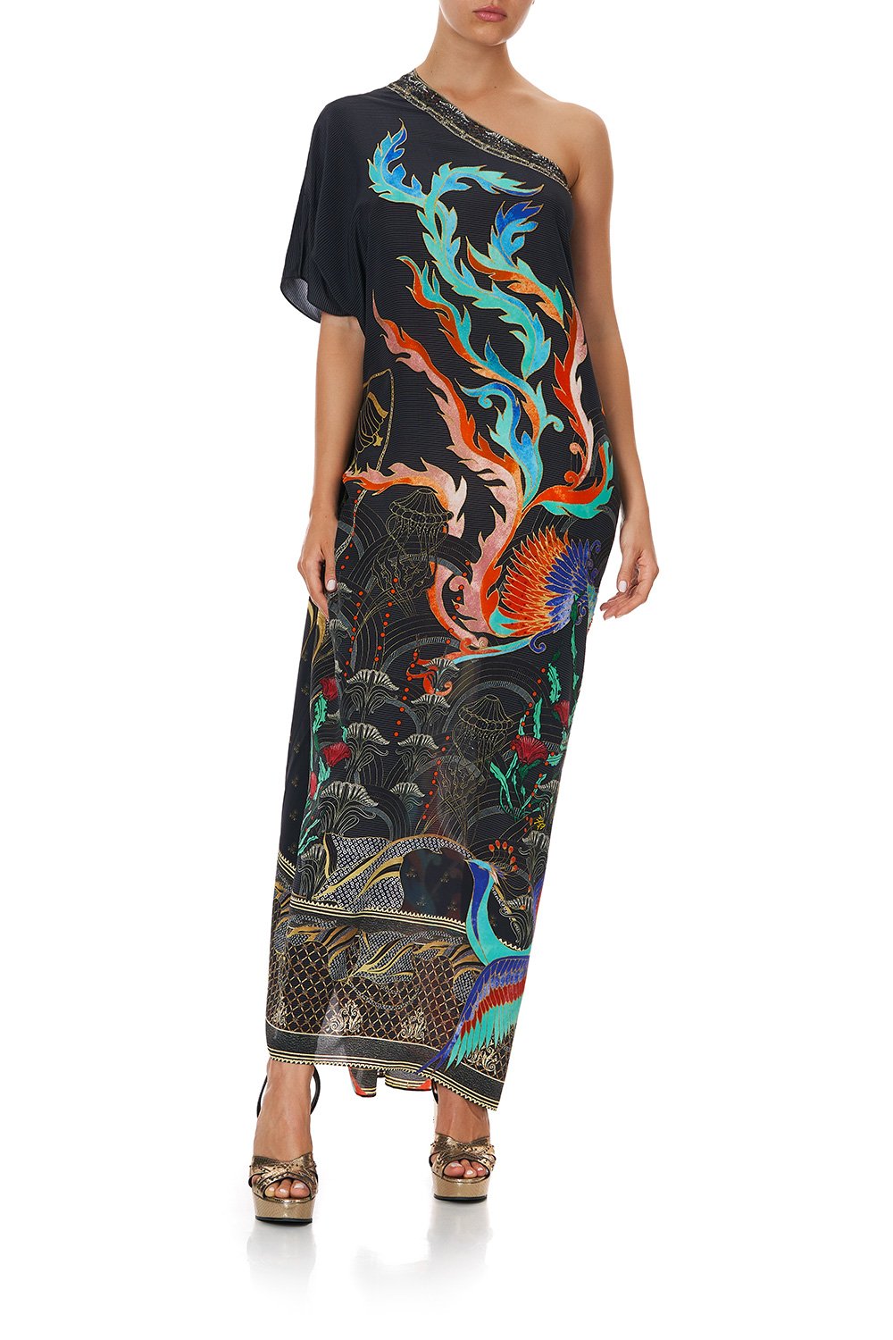 ROUND NECK KAFTAN WISE WINGS