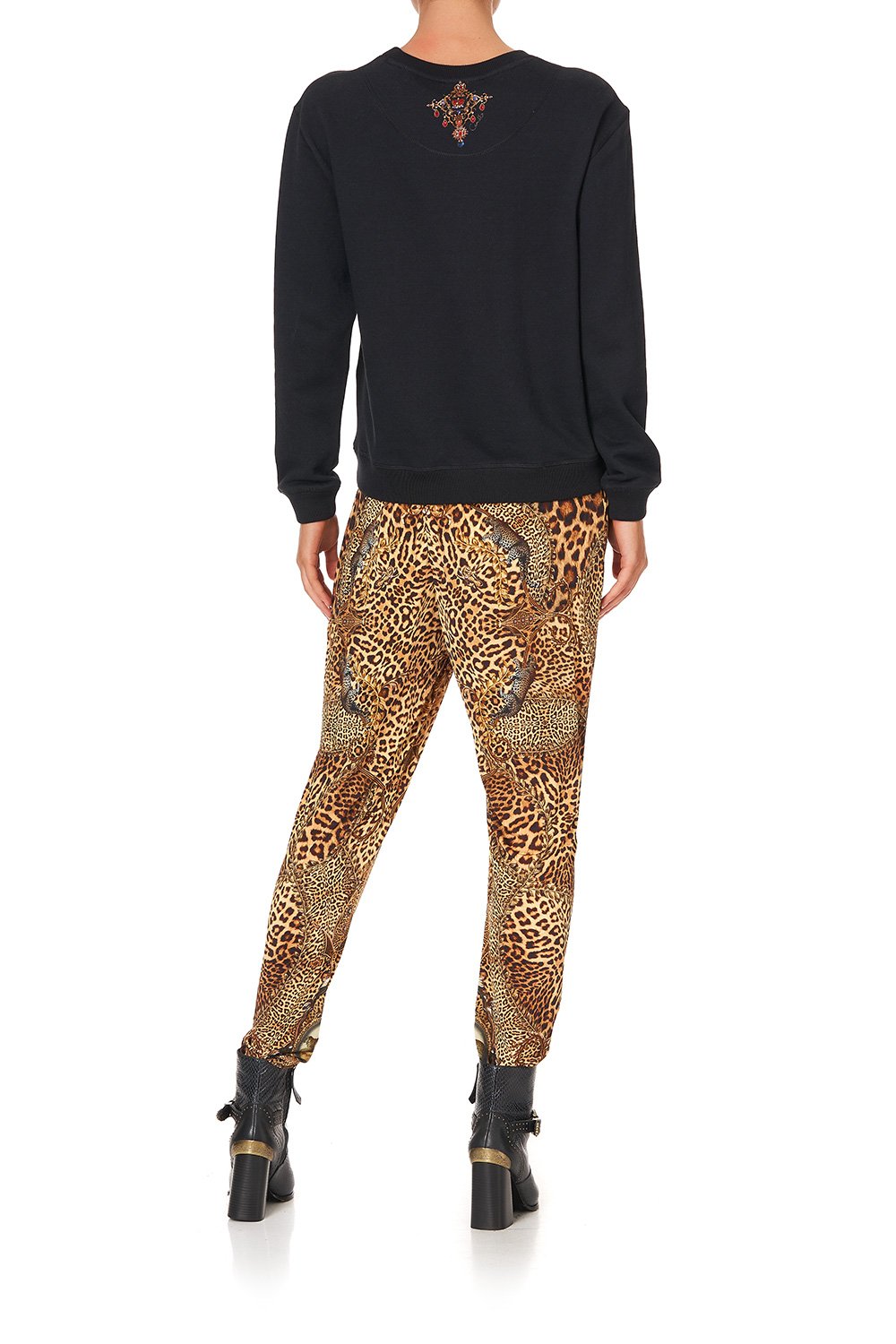 ROUND NECK SWEATER LADY LODGE