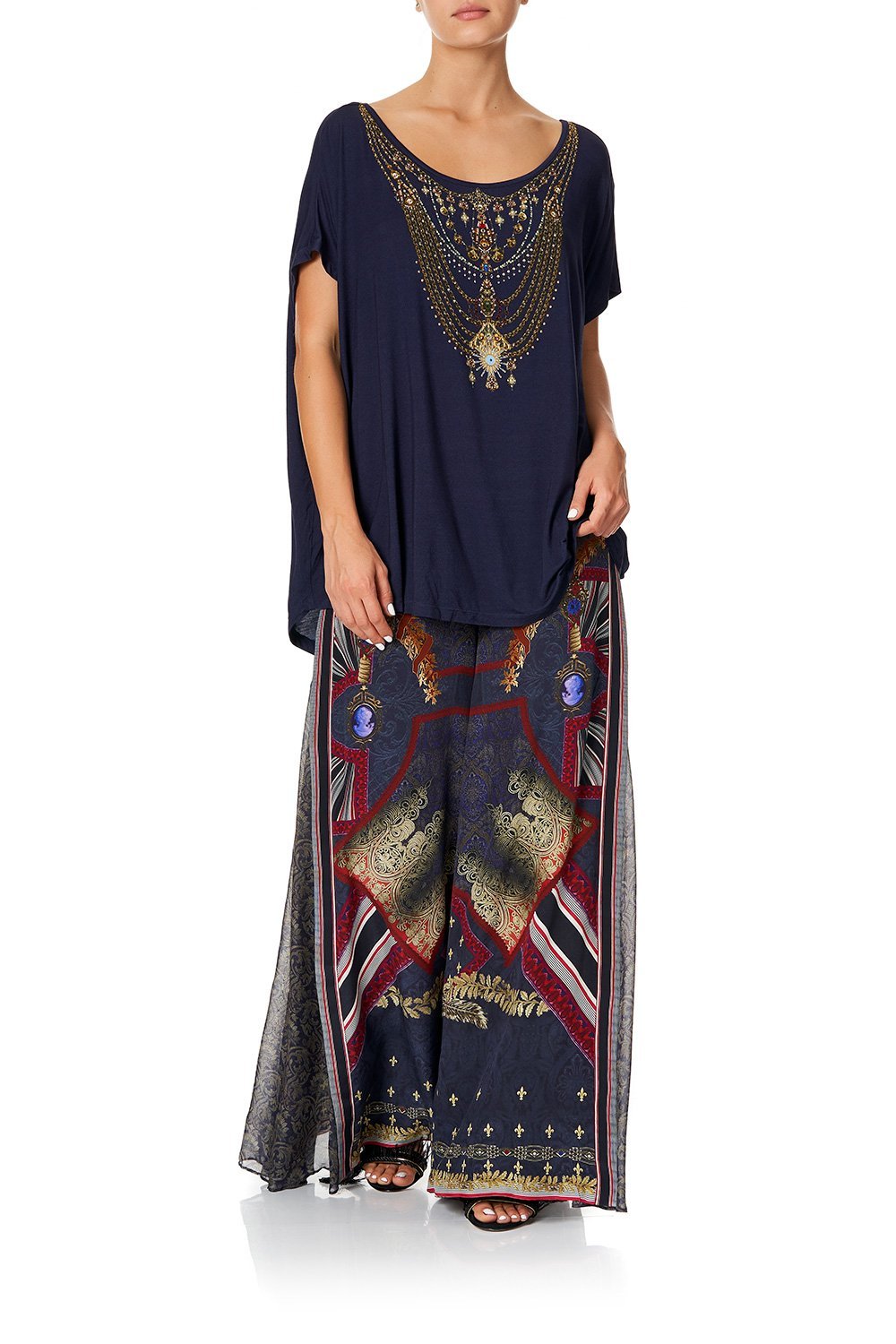 LOOSE FIT ROUND NECK TEE THIS CHARMING WOMAN