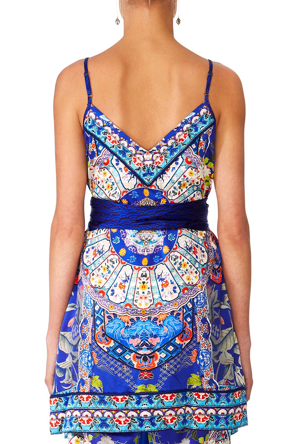 CAMILLA SATURN SISTER WRAP TUNIC TOP