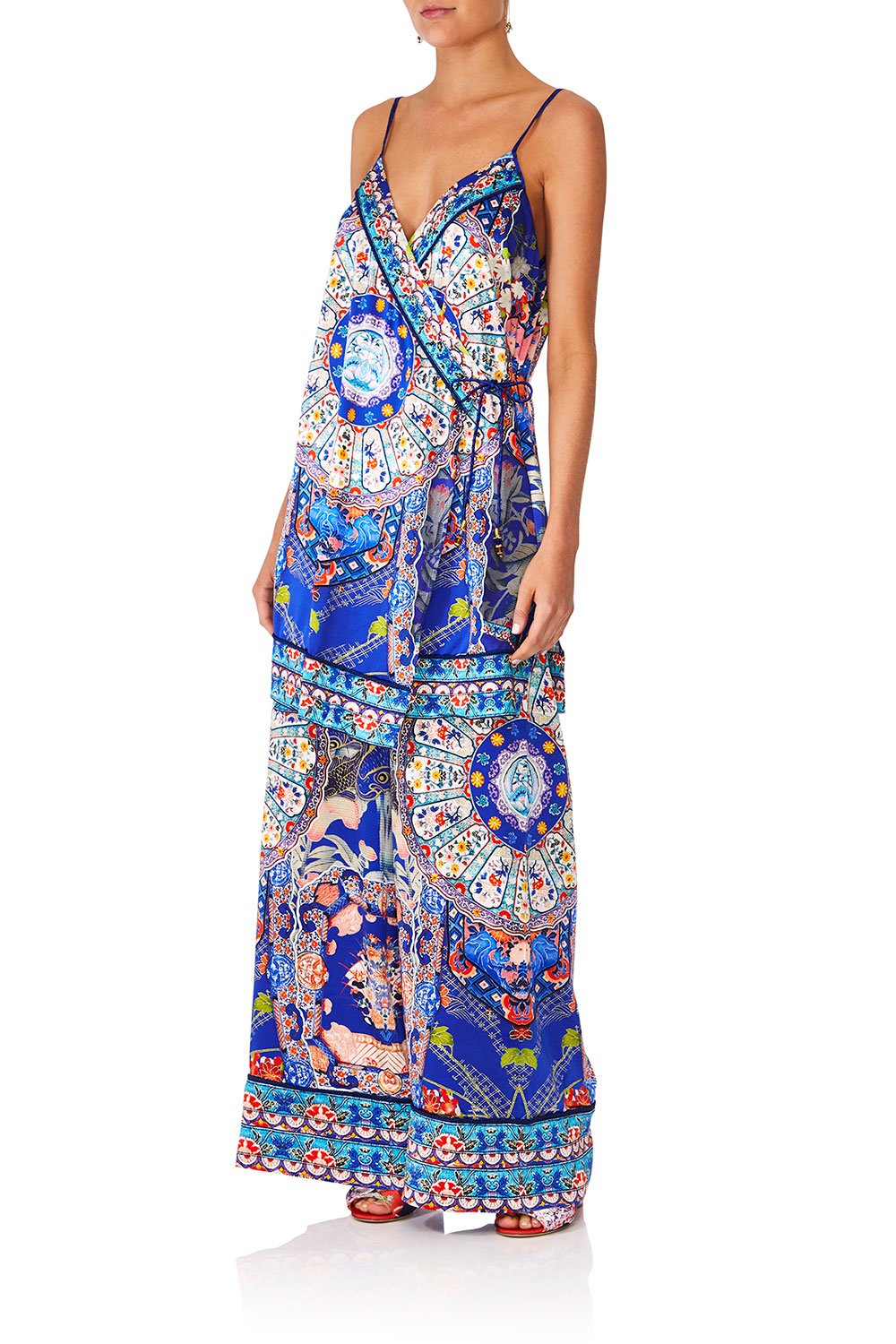 CAMILLA SATURN SISTER WRAP TUNIC TOP