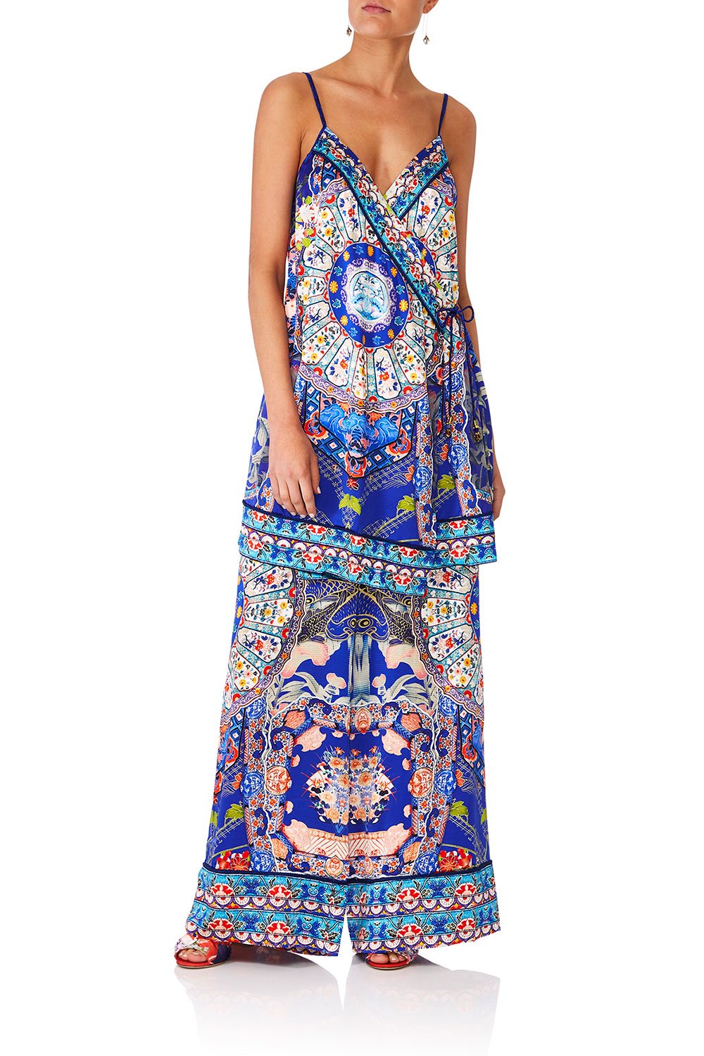 CAMILLA SATURN SISTER WIDE LEG PANT WCUFFS