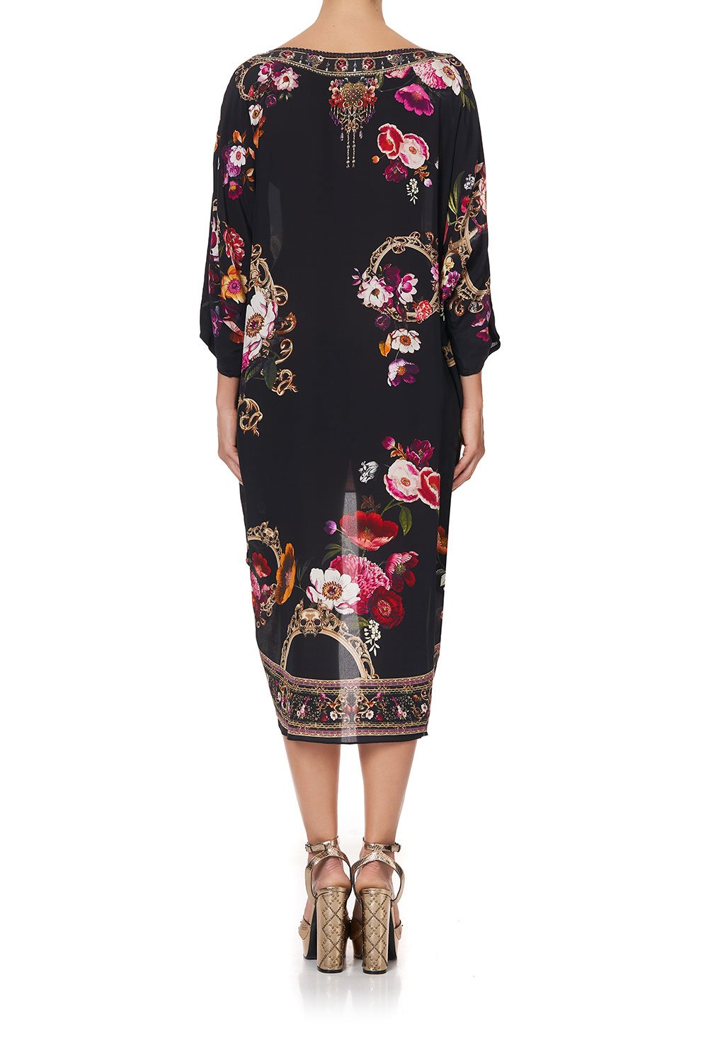 SCOOP BACK HEM DRESS MIRROR MIRROR