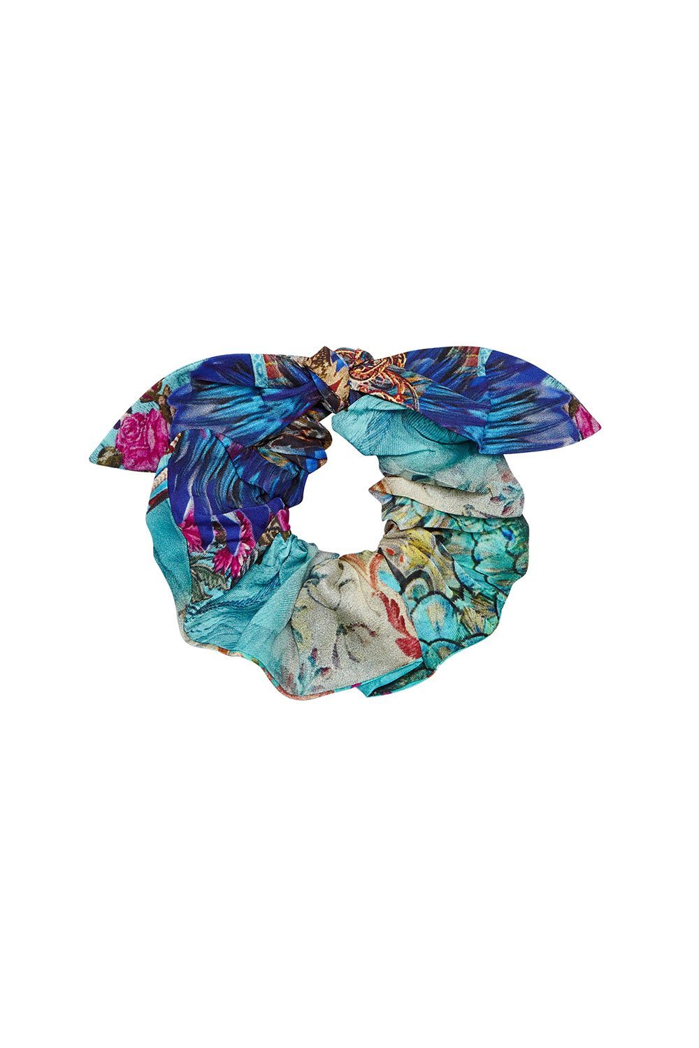 SCRUNCHIE WITH TIE FREEDOM FLIGHT