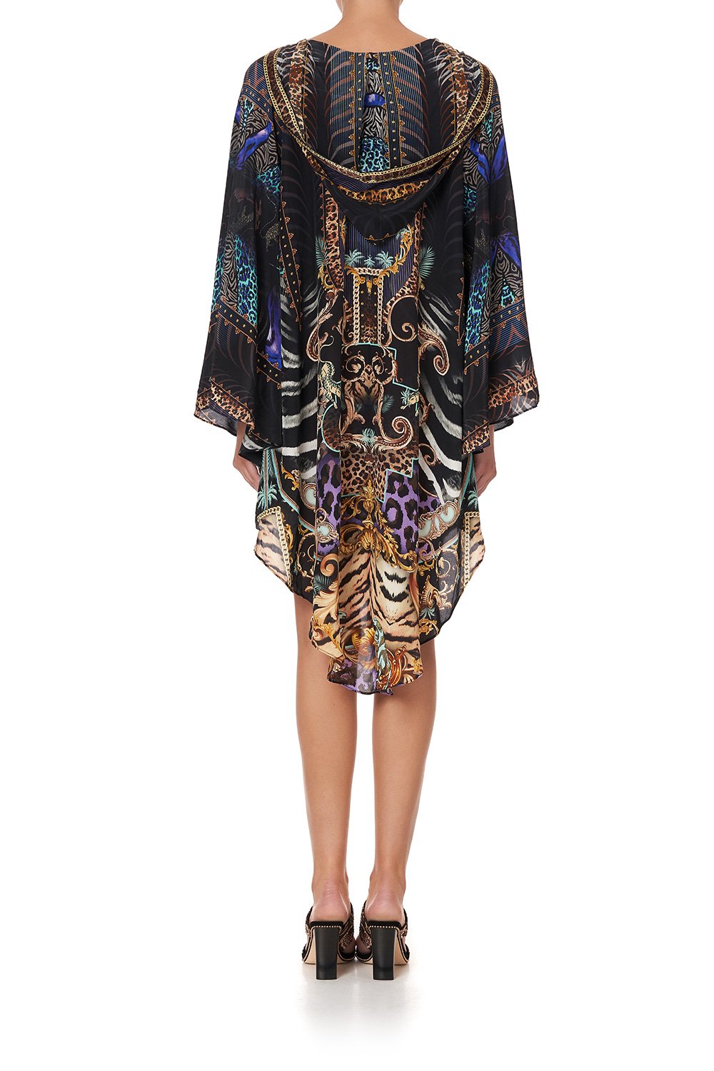 SHAPED HEM LAYER WITH HOOD SHES GOT GRACE