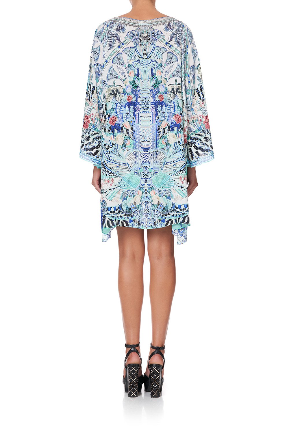 SHAPED HEM SHORT KAFTAN WINGS OF LUXOR