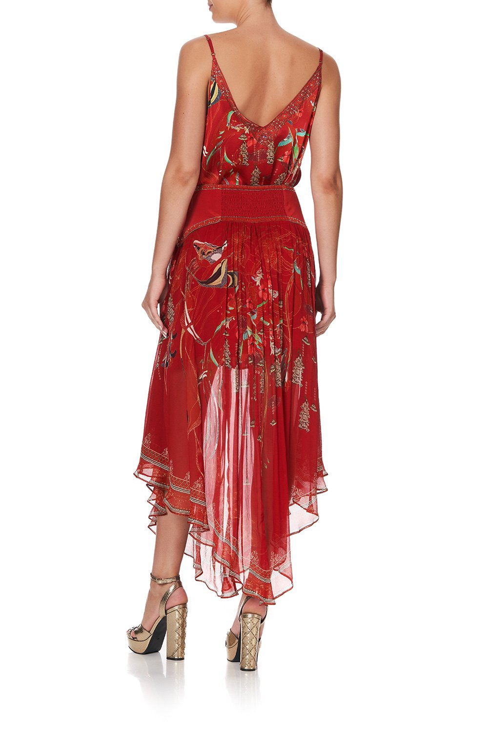 SHAPED WAIST SKIRT FORBIDDEN FRUIT