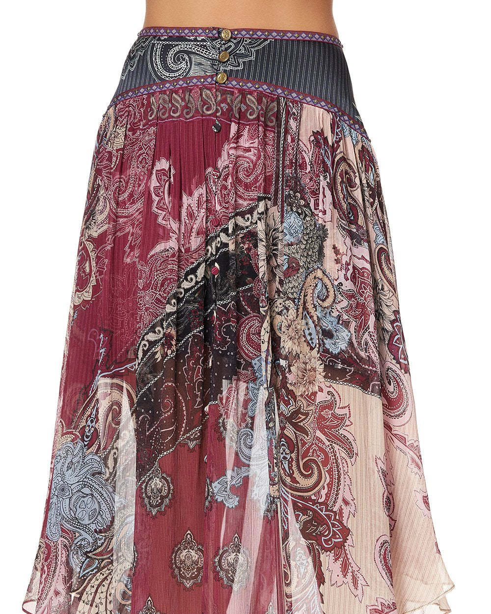 SHAPED WAIST SKIRT TALE OF THE FIRE BIRD